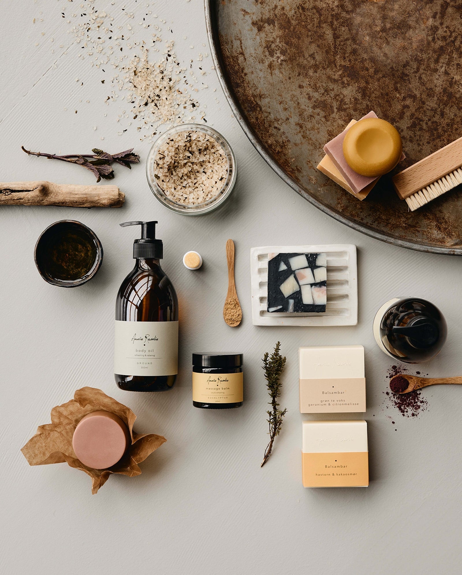 Sæbe nr. 5 | GERANIUM, LEMON, PATCHOULI, SANDELWOOD