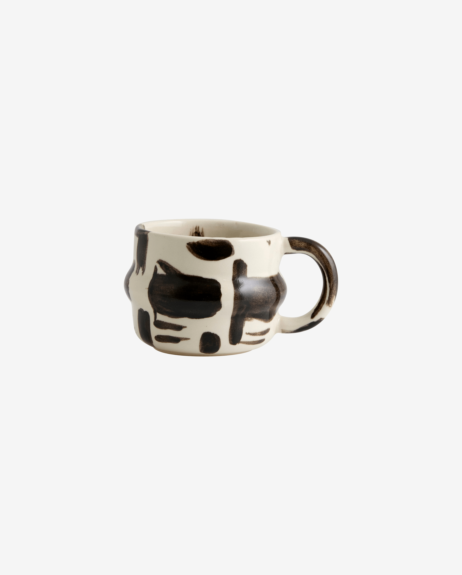 YSIA cup, colorblock - black/ivory