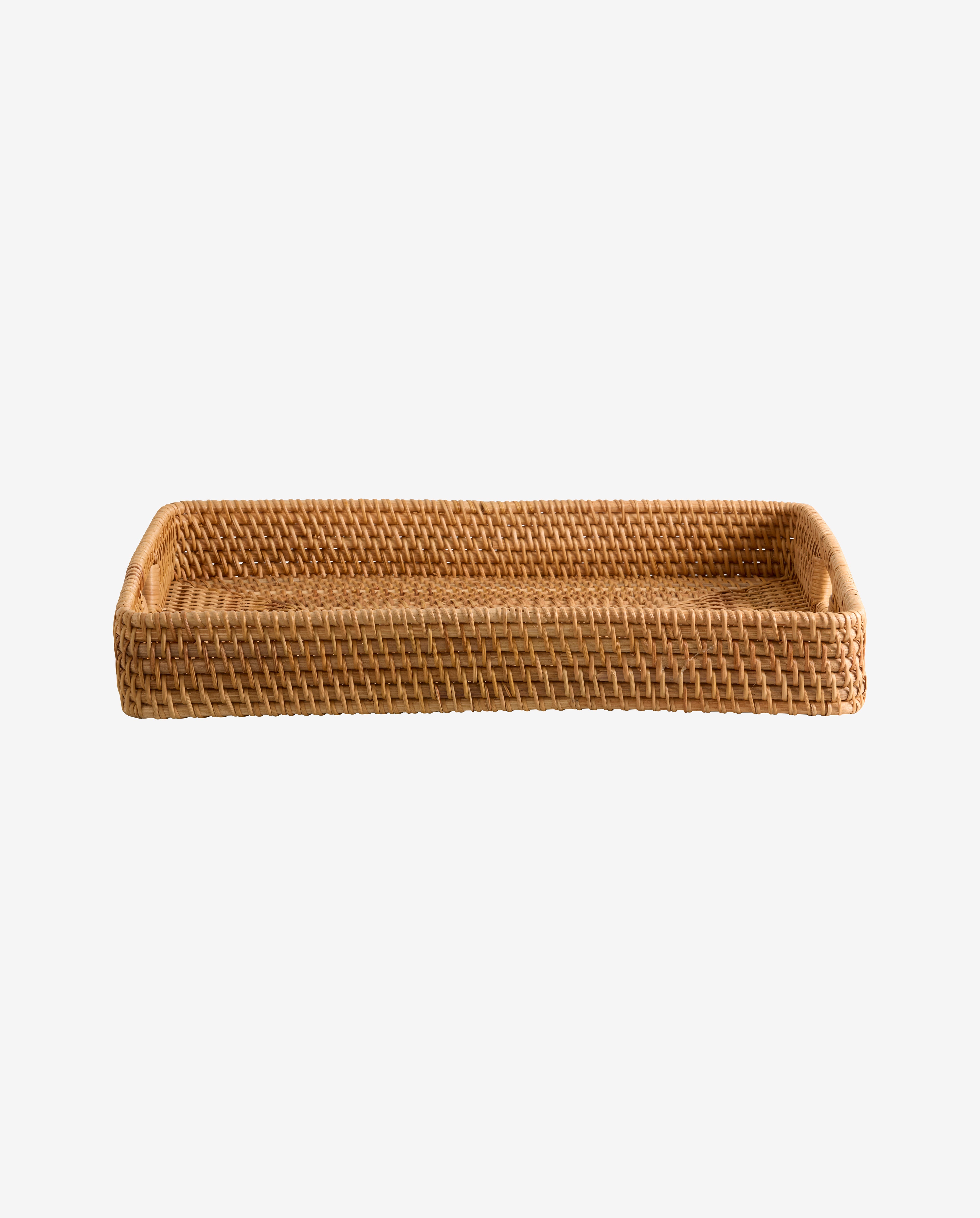 LAURUS Rattan-Serviertablett - Natur