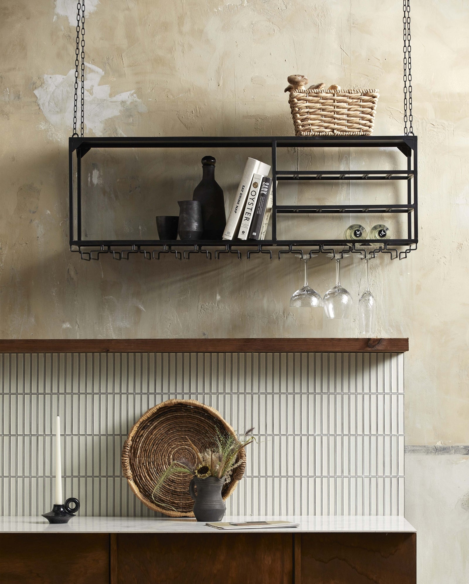 LOFT rack/shelf, L - black