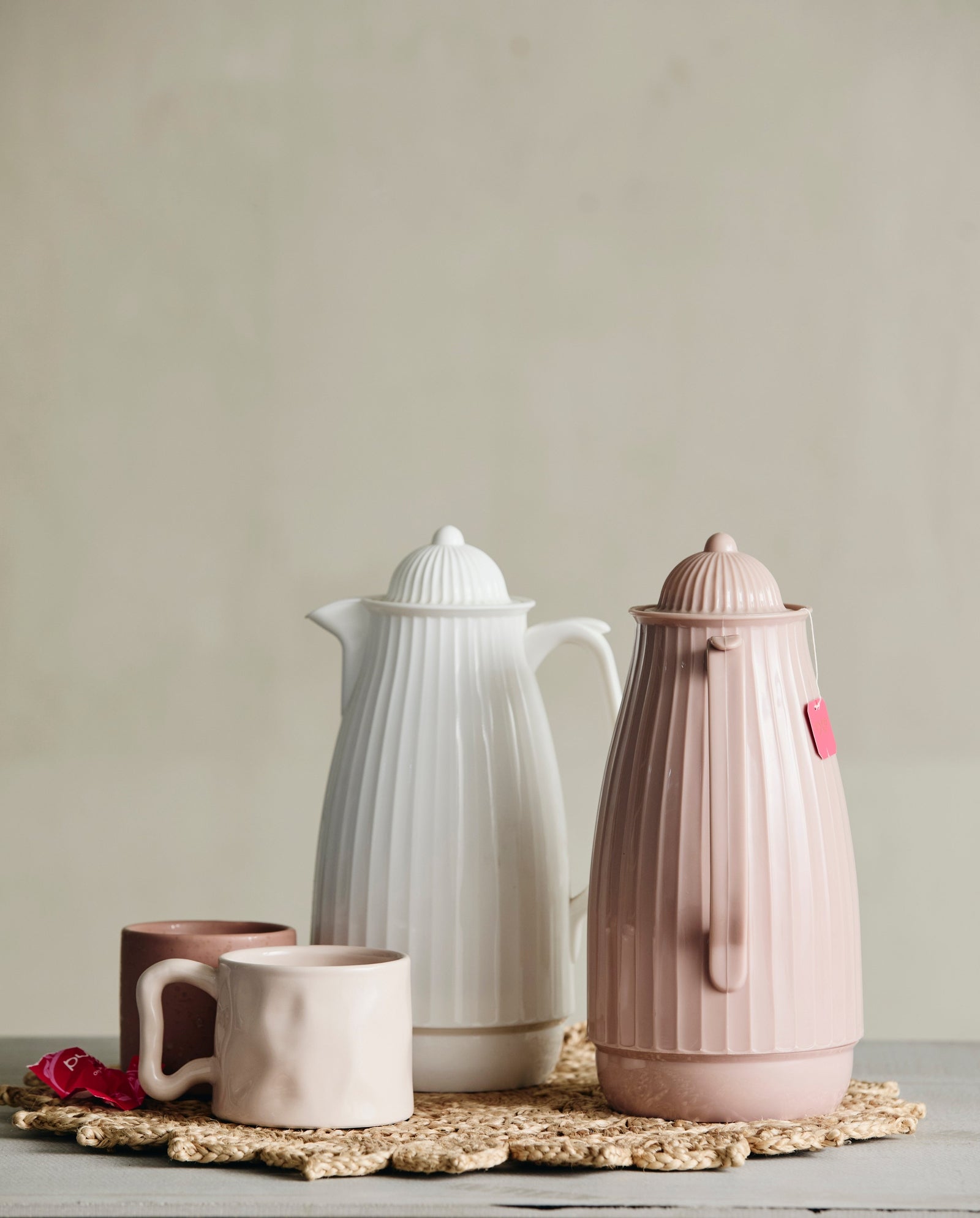 CARVI Thermos Jug - white