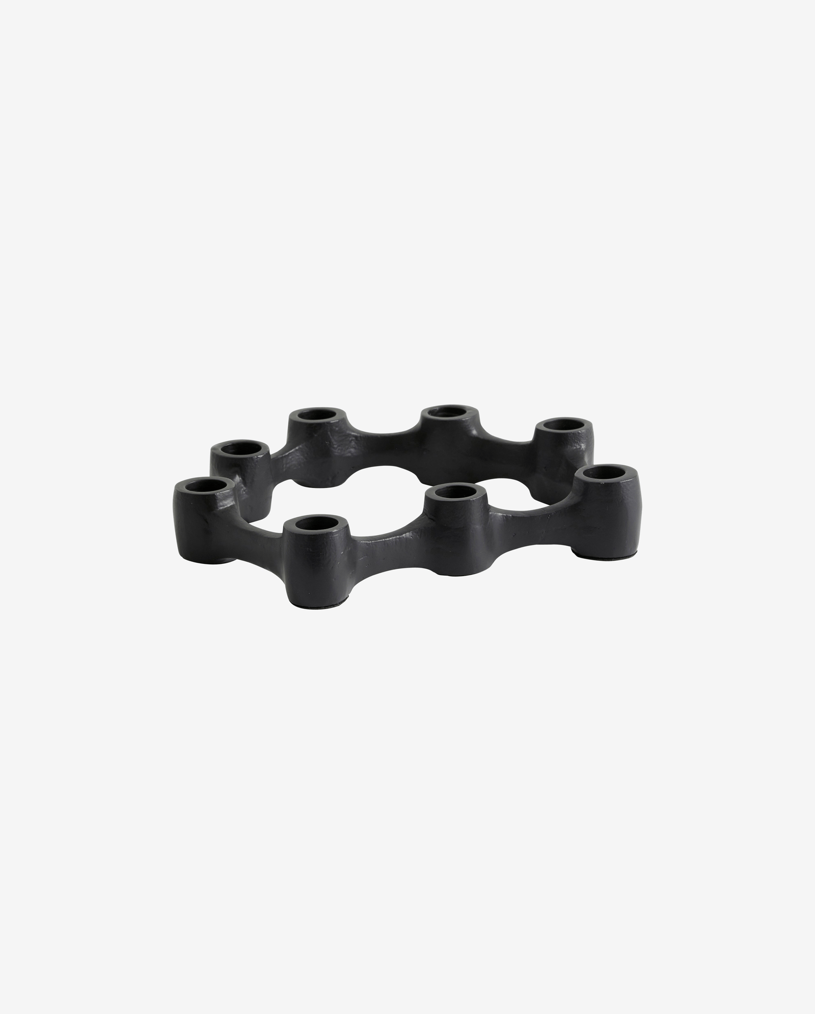 LEMNOS lysestage, aluminium - sort