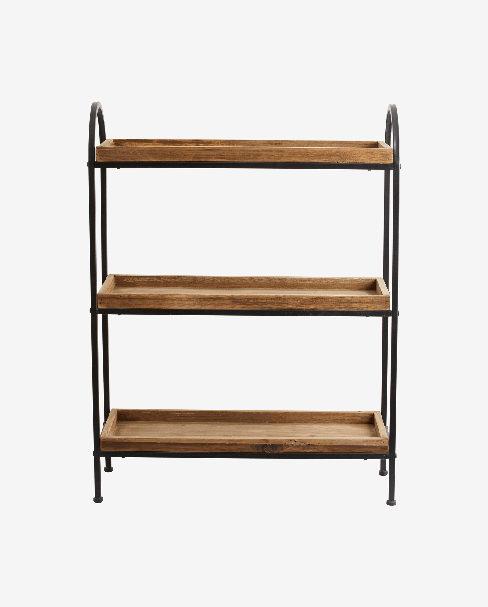 PATNA iron rack wood
