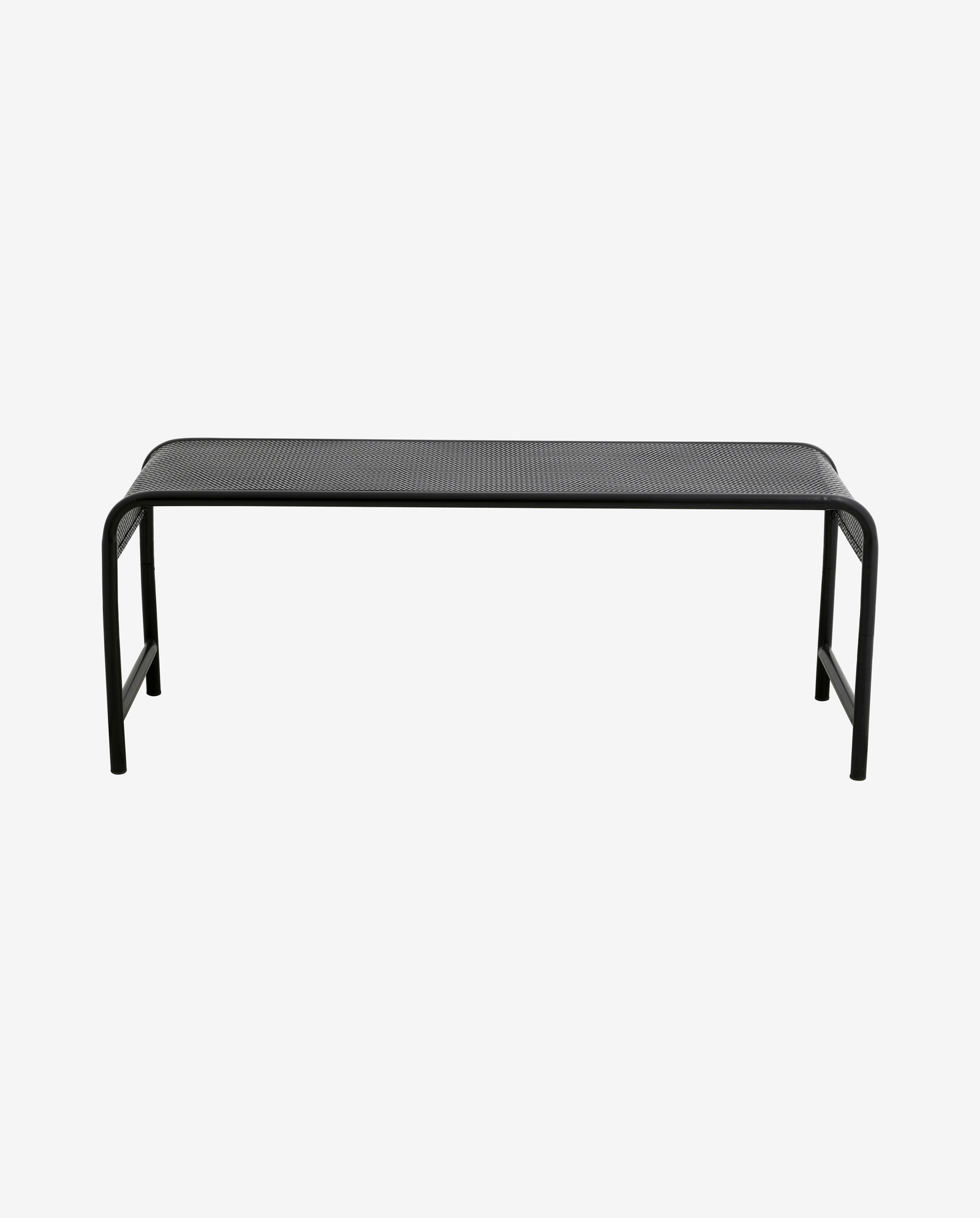 BRENTA outdoor bench - black