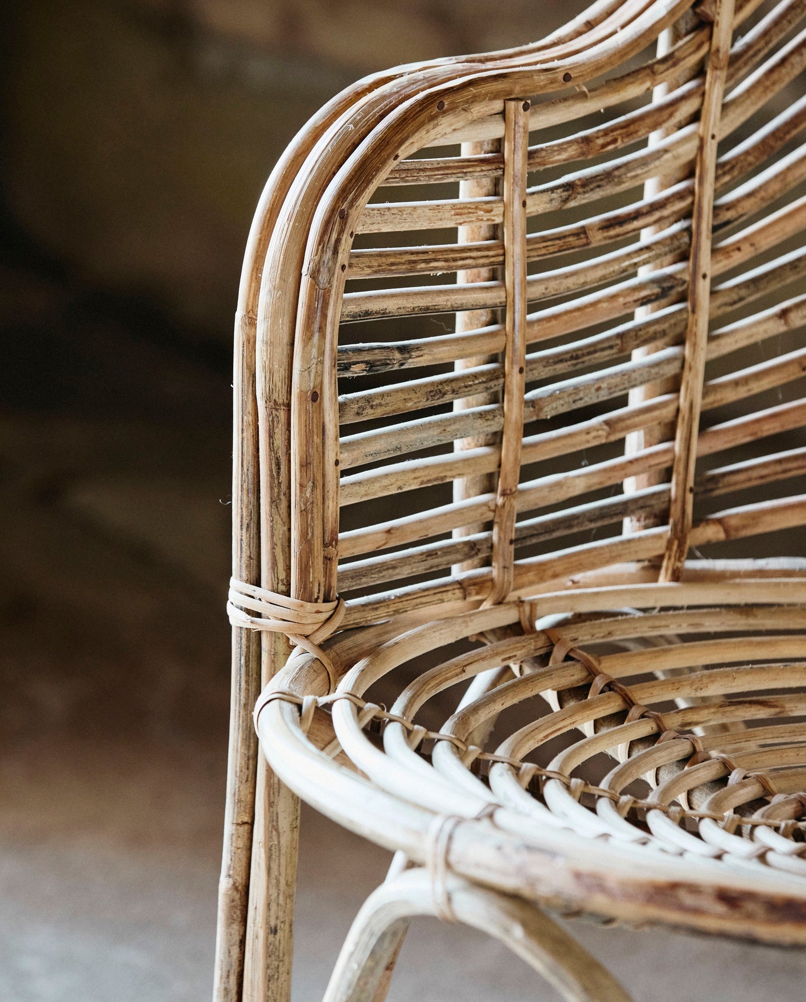 CANIA bamboo chair - natural