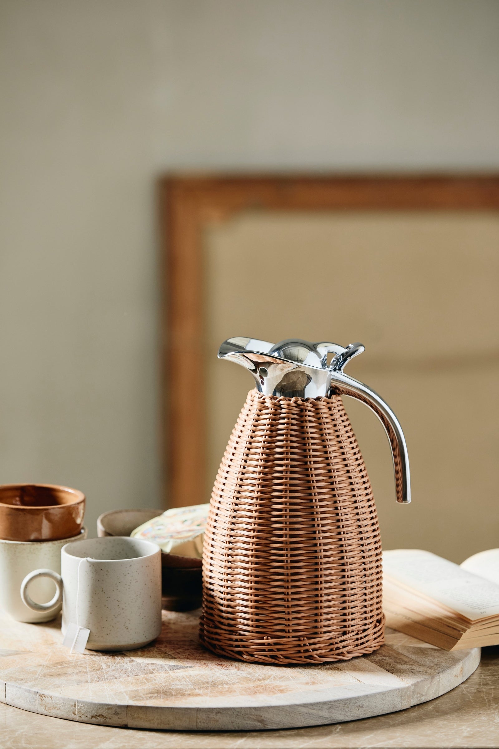 TINCAN thermos jug - nature finish