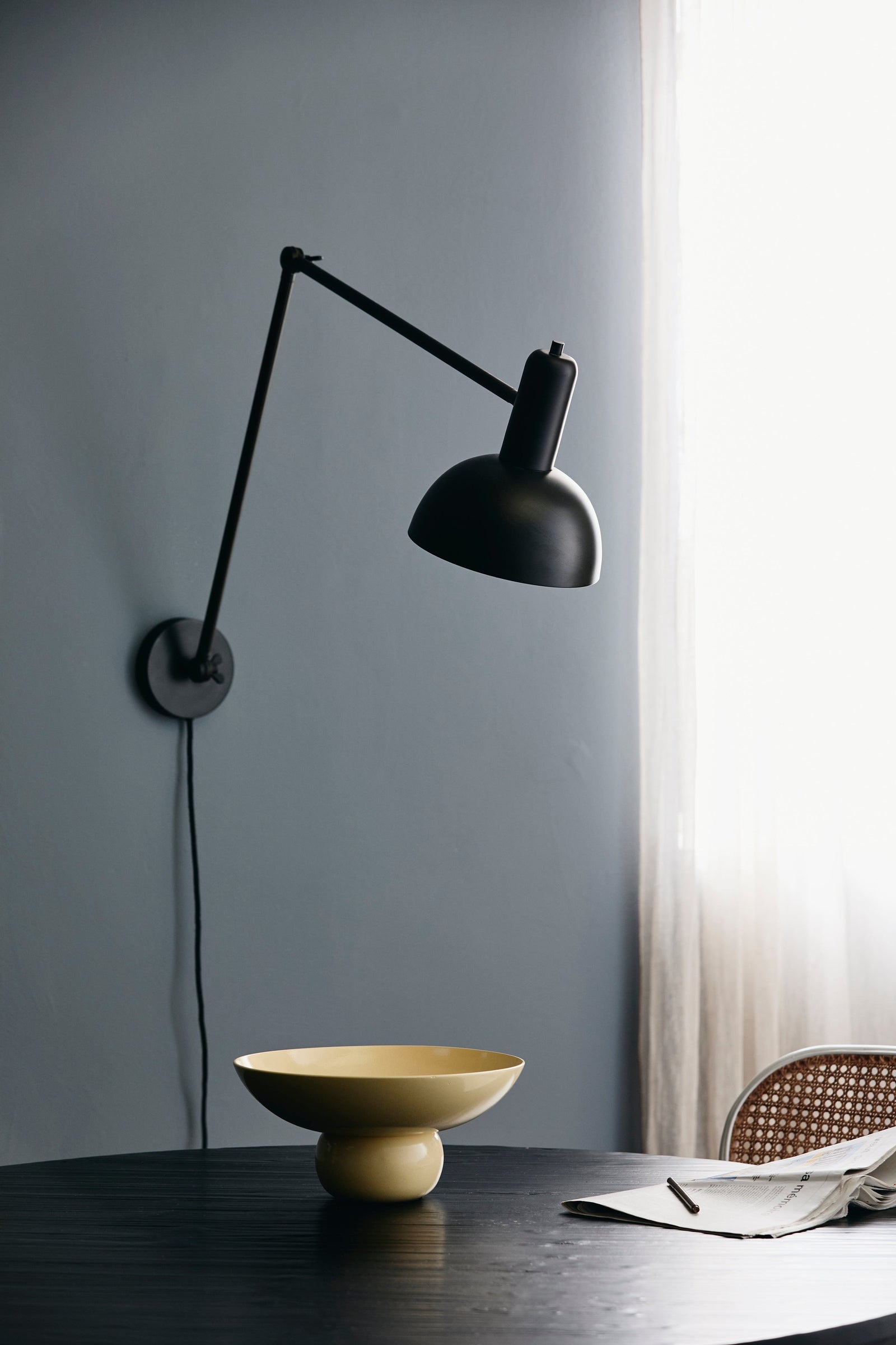 VITELLO deco bowl - yellow
