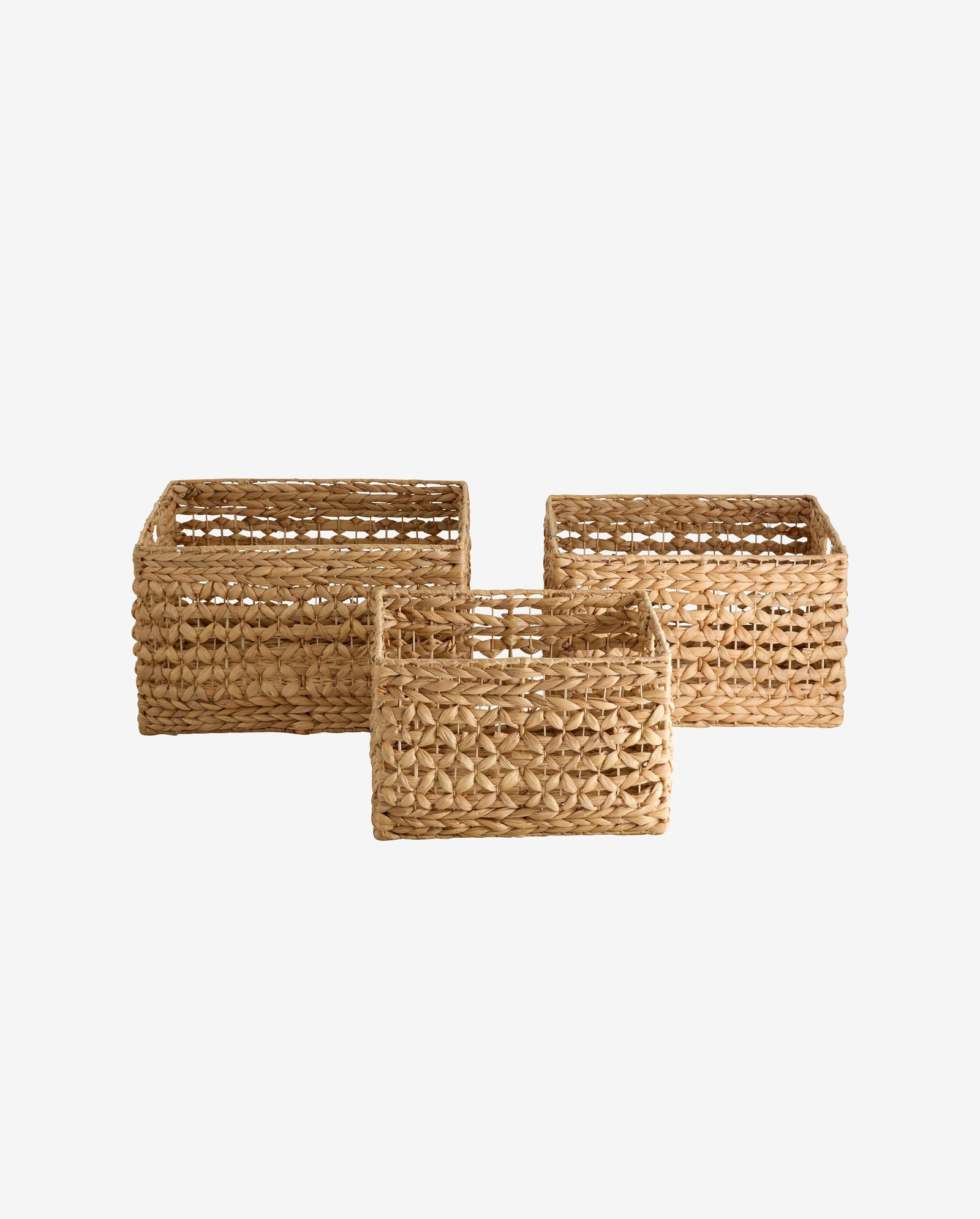 SAVITUS Korb, Set mit 3 - Natur