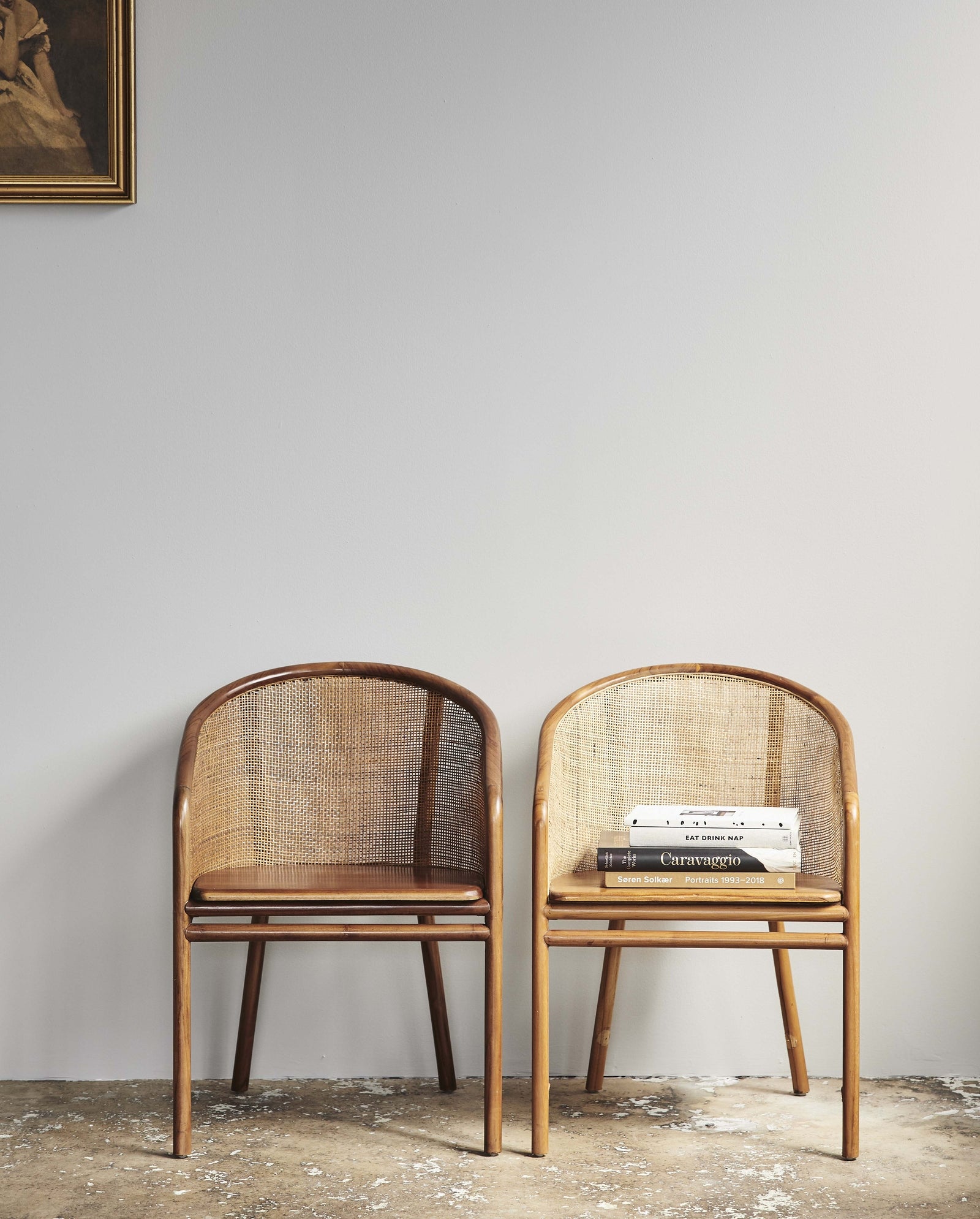 MOSSO dinner chair - light brown