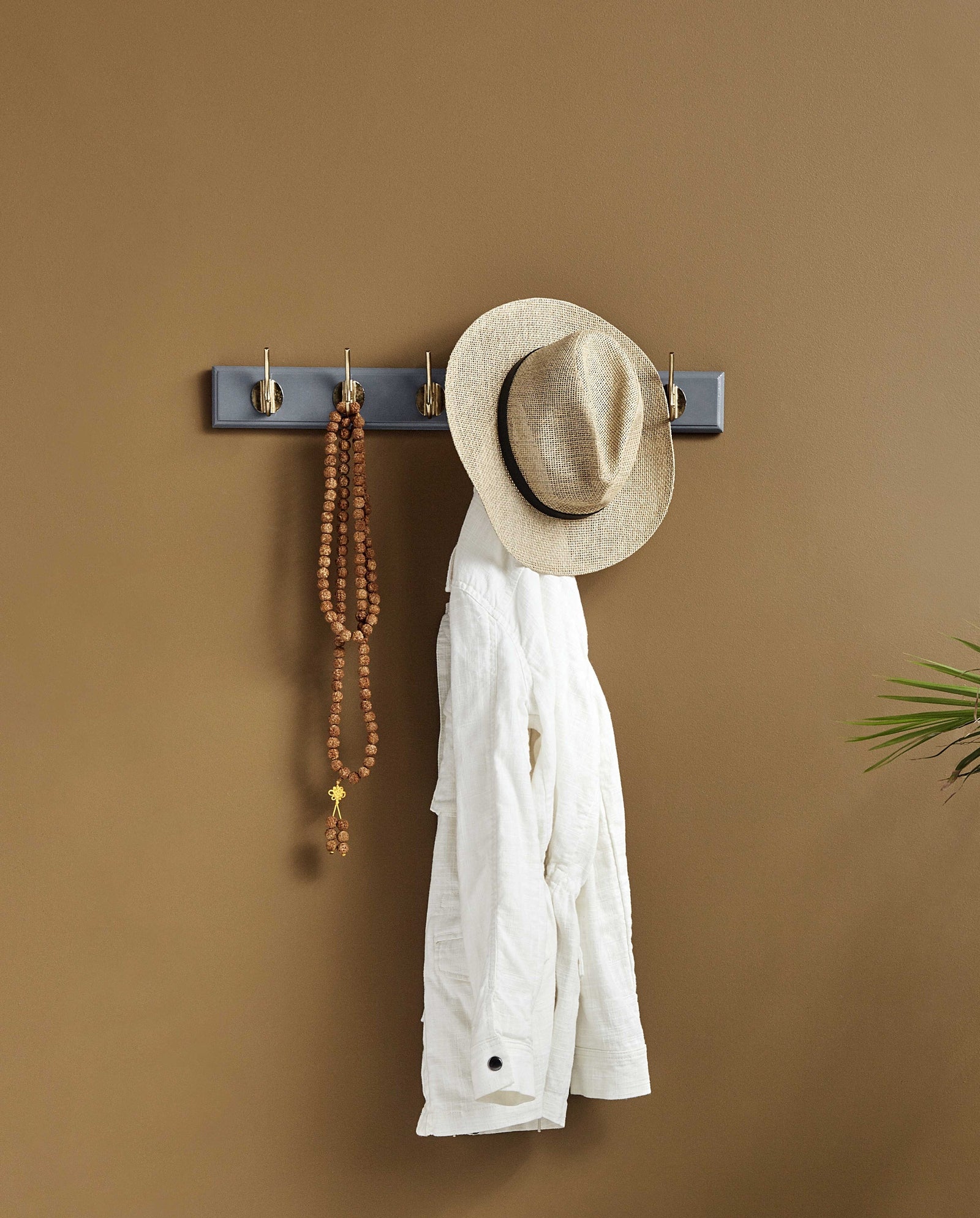 EDGY coat rack, 6 hooks - grey