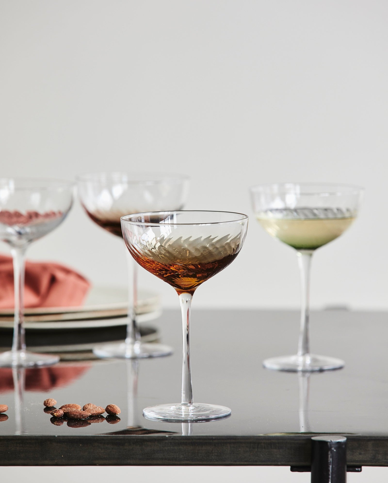 GARO cocktail glass - purple