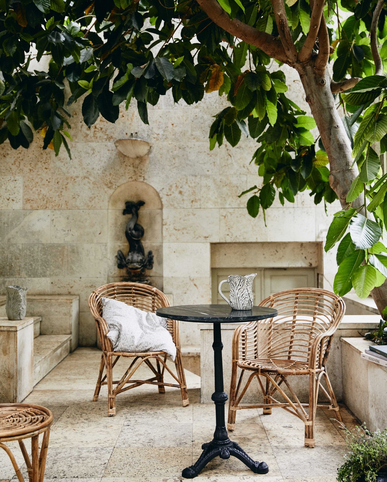 CANIA bamboo chair - natural