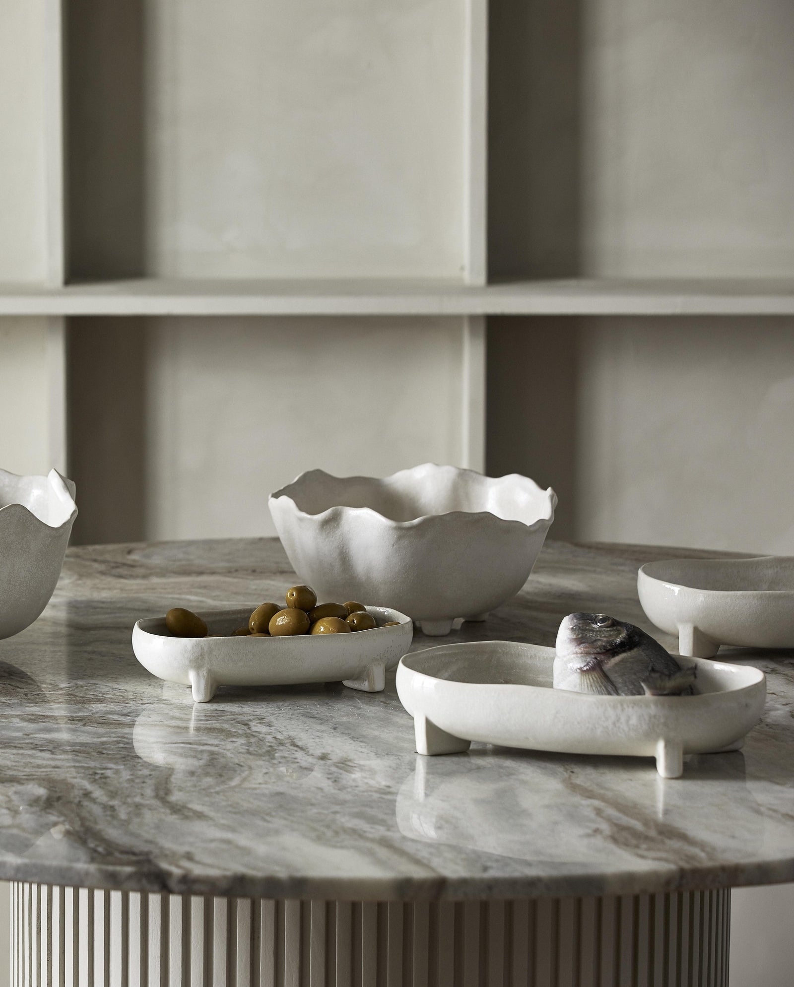 PEMBA tray, S - offwhite