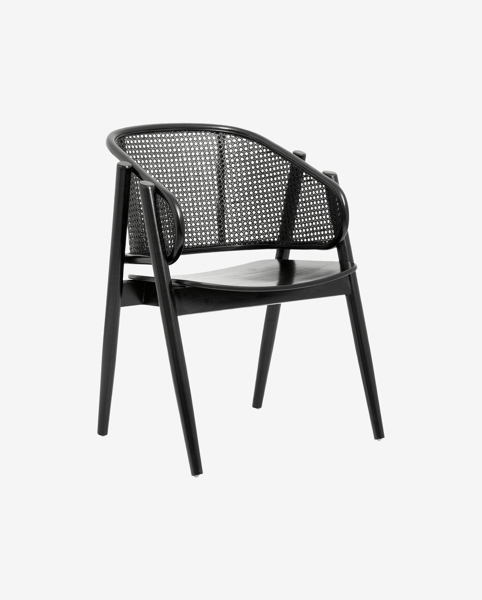 WICKY lounge chair - black/black