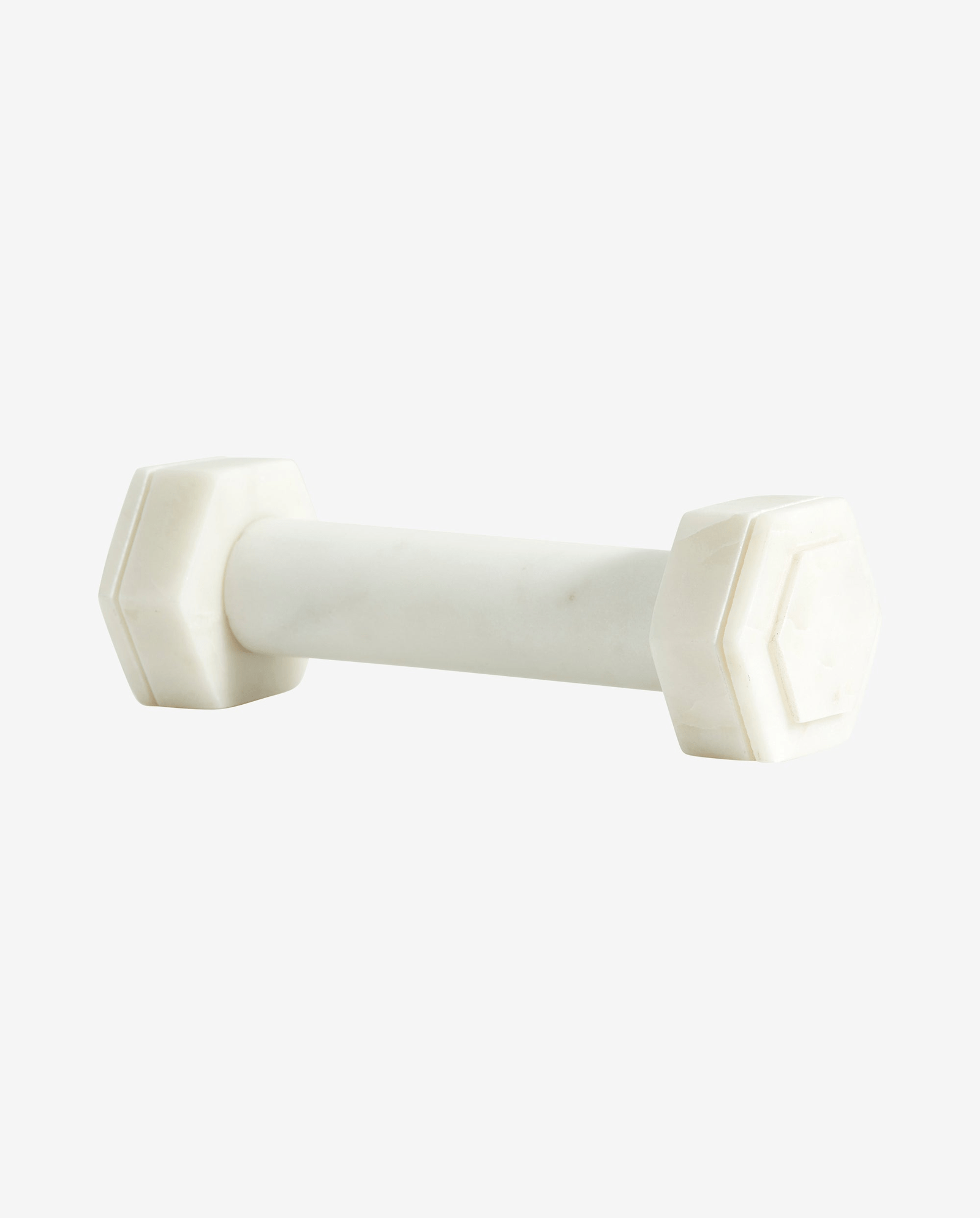 HVAR dumbbell - white marble