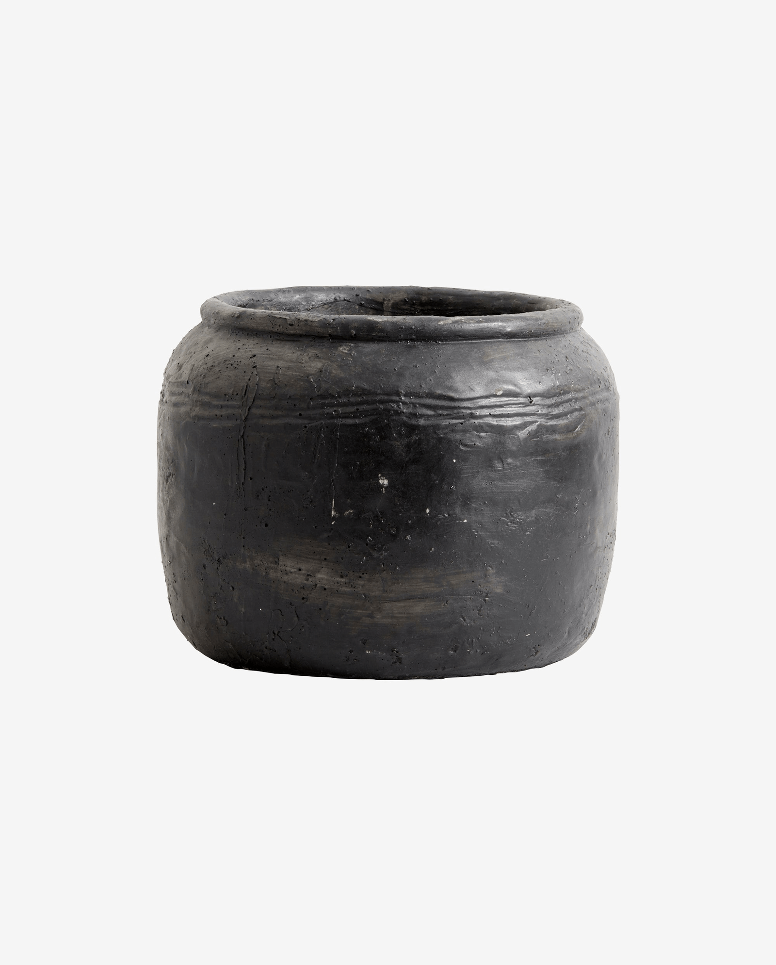 CIRA urtepotte - h18 cm - sort