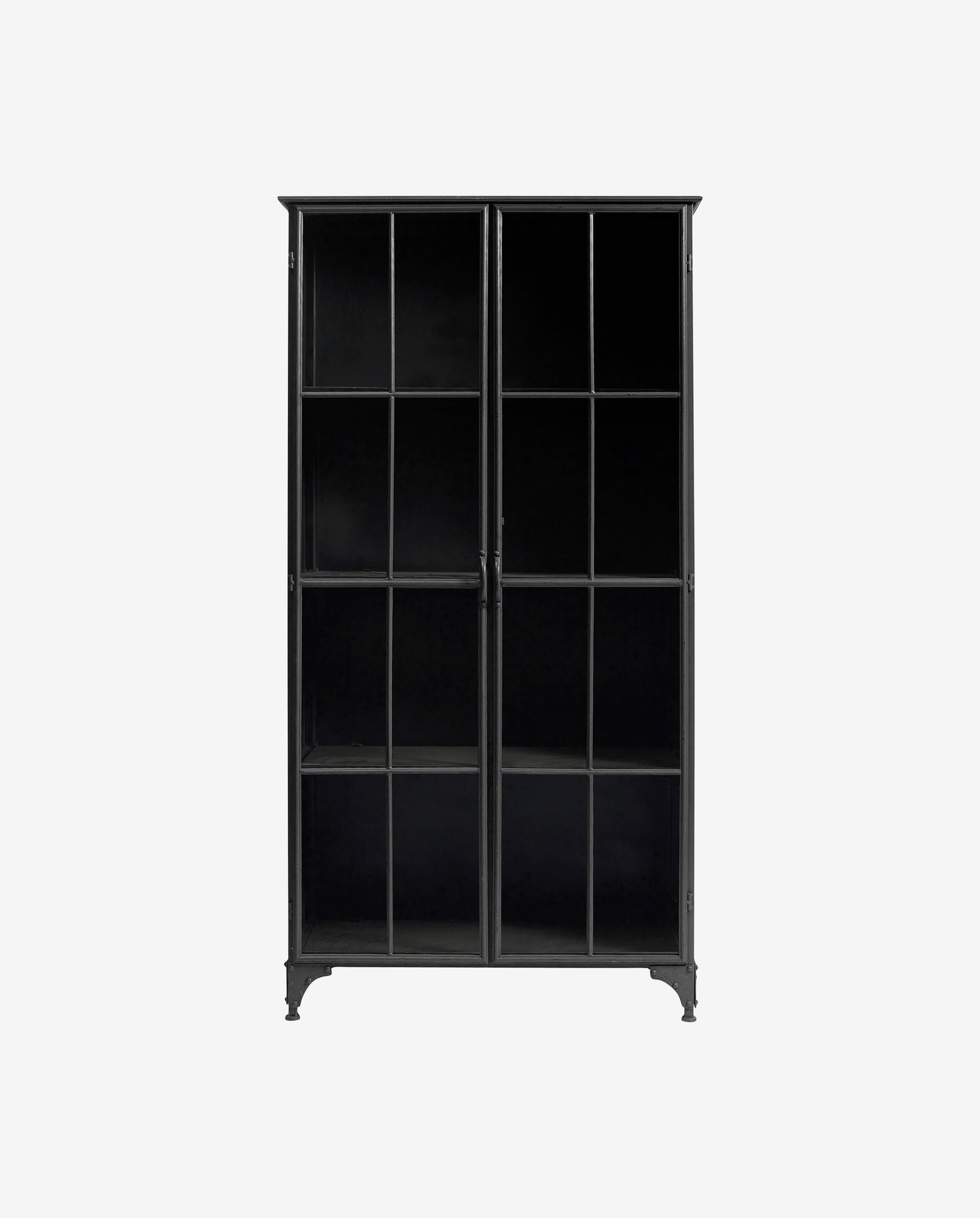 DOWNTOWN cabinet, 2 doors, 184x97 - black