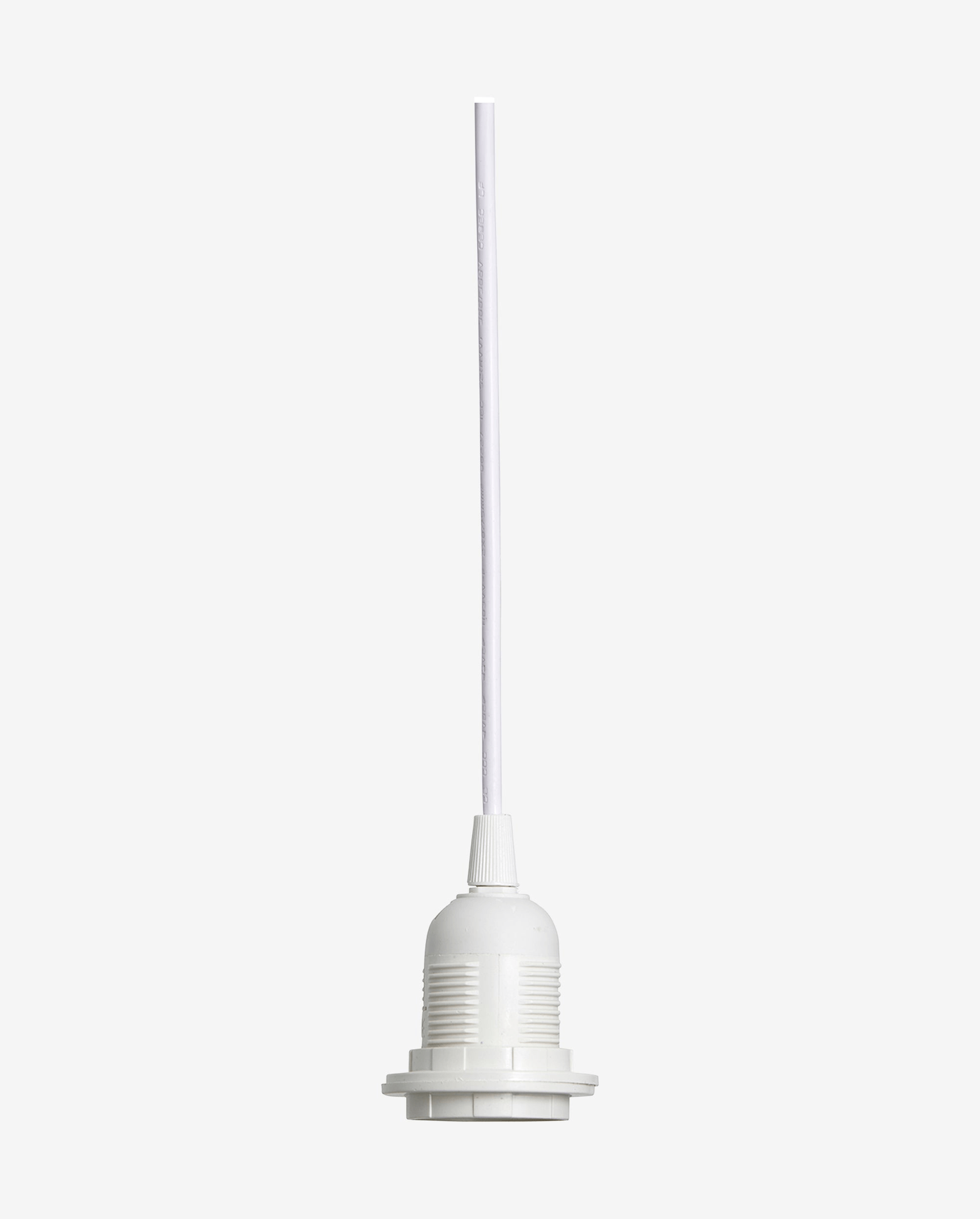 Kabel mit Stecker - weiß
