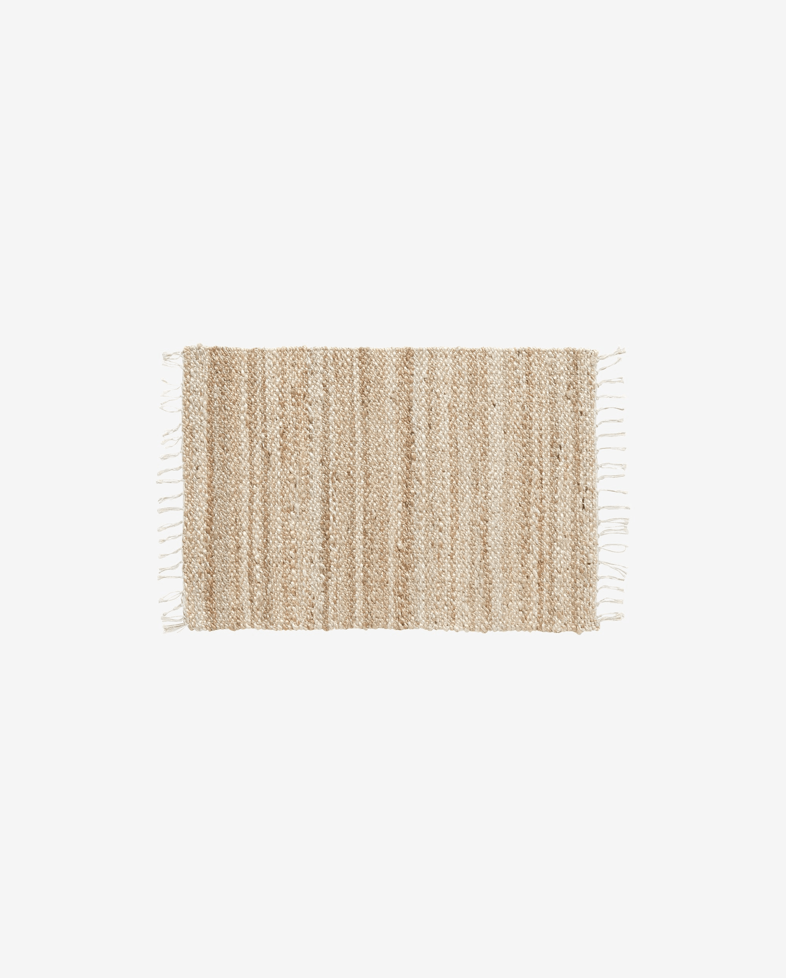 AVA tæppe i hamp, 60x90 cm - natur