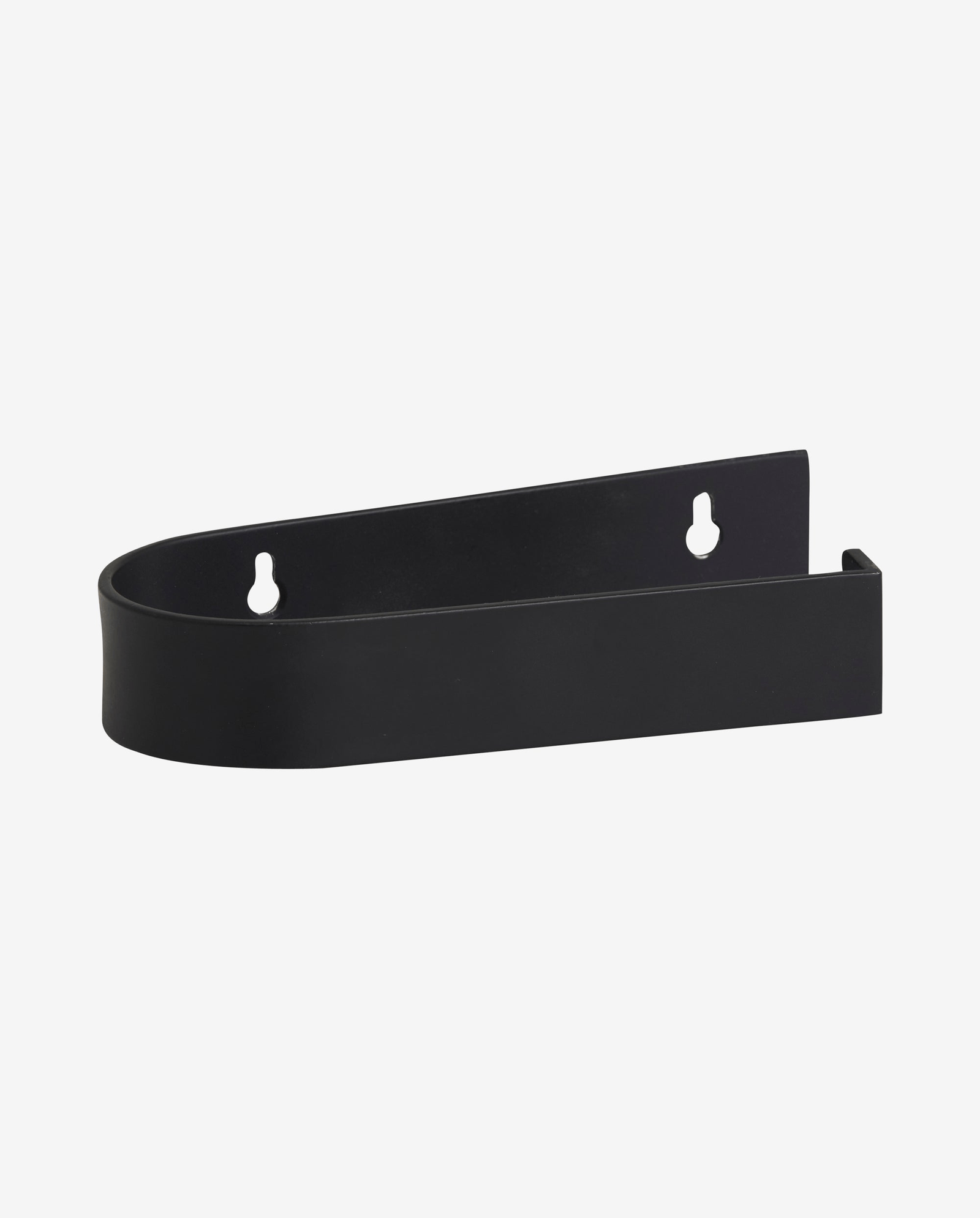 SOTRA toiletrulleholder i rustfrit stål - L16,5 cm - sort