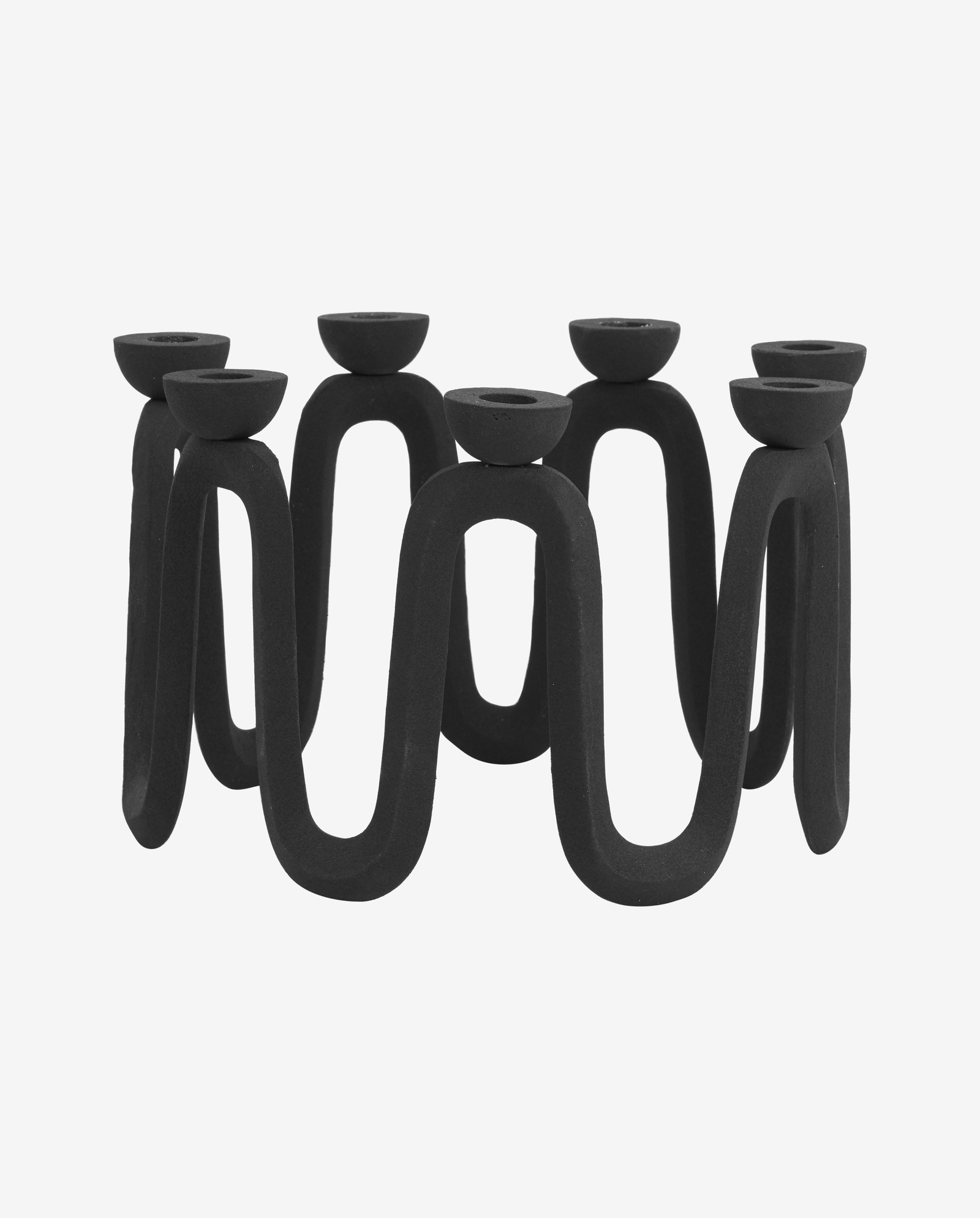 APLIN lysestage i aluminium - sort