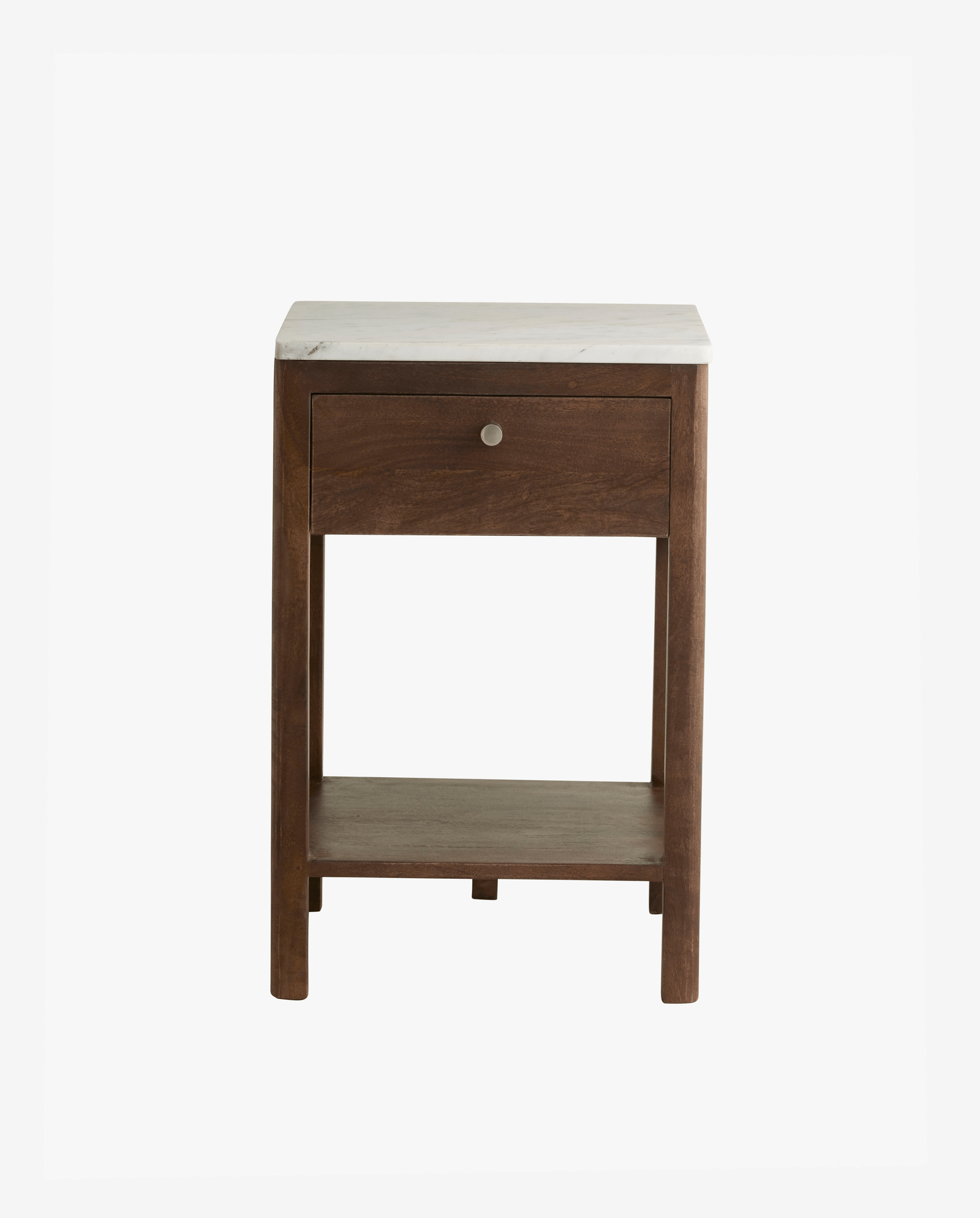 BILLE night stand - wood/marble