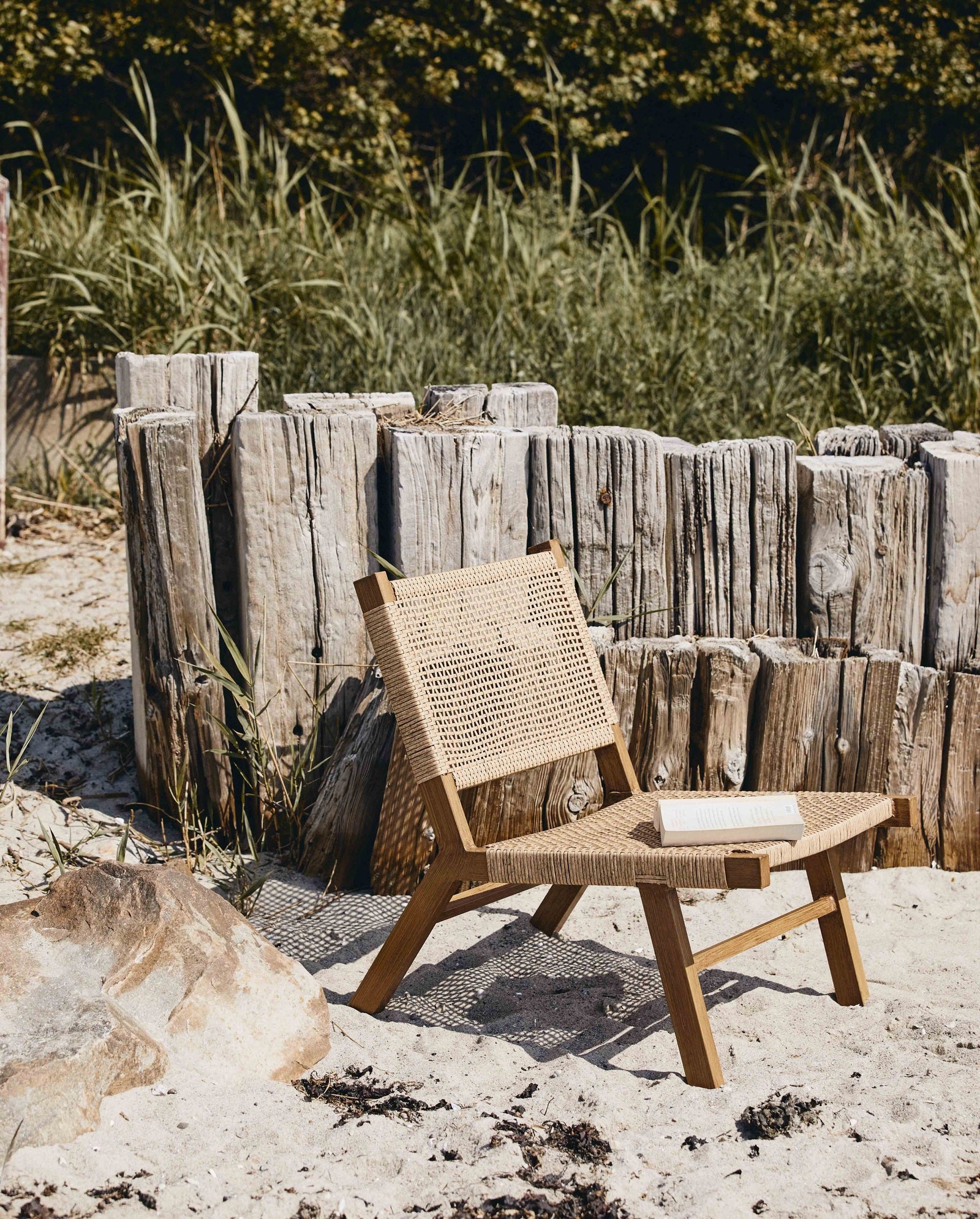 VASAI lounge chair - natural