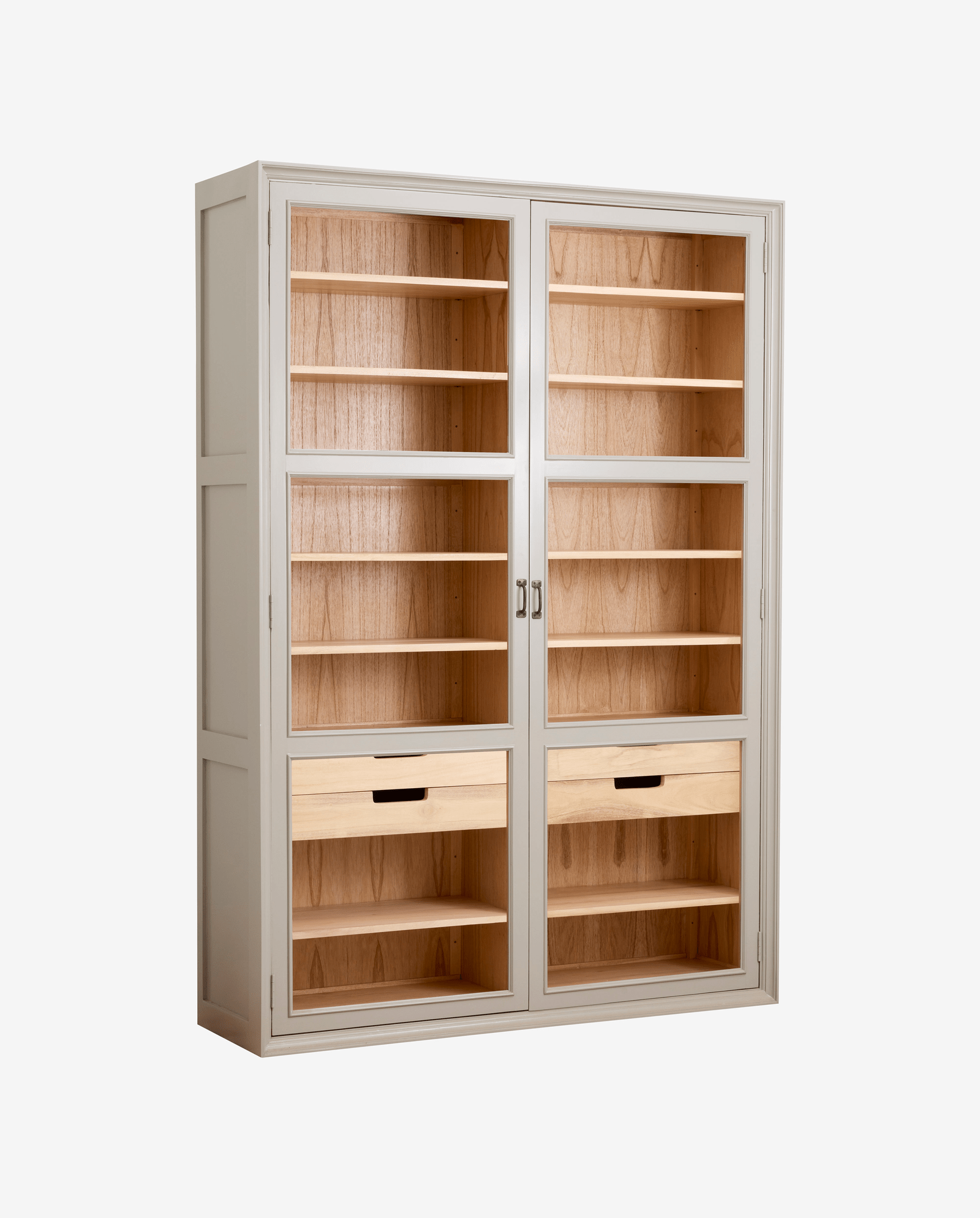 VIVA Schrank, 2 Türen - grau