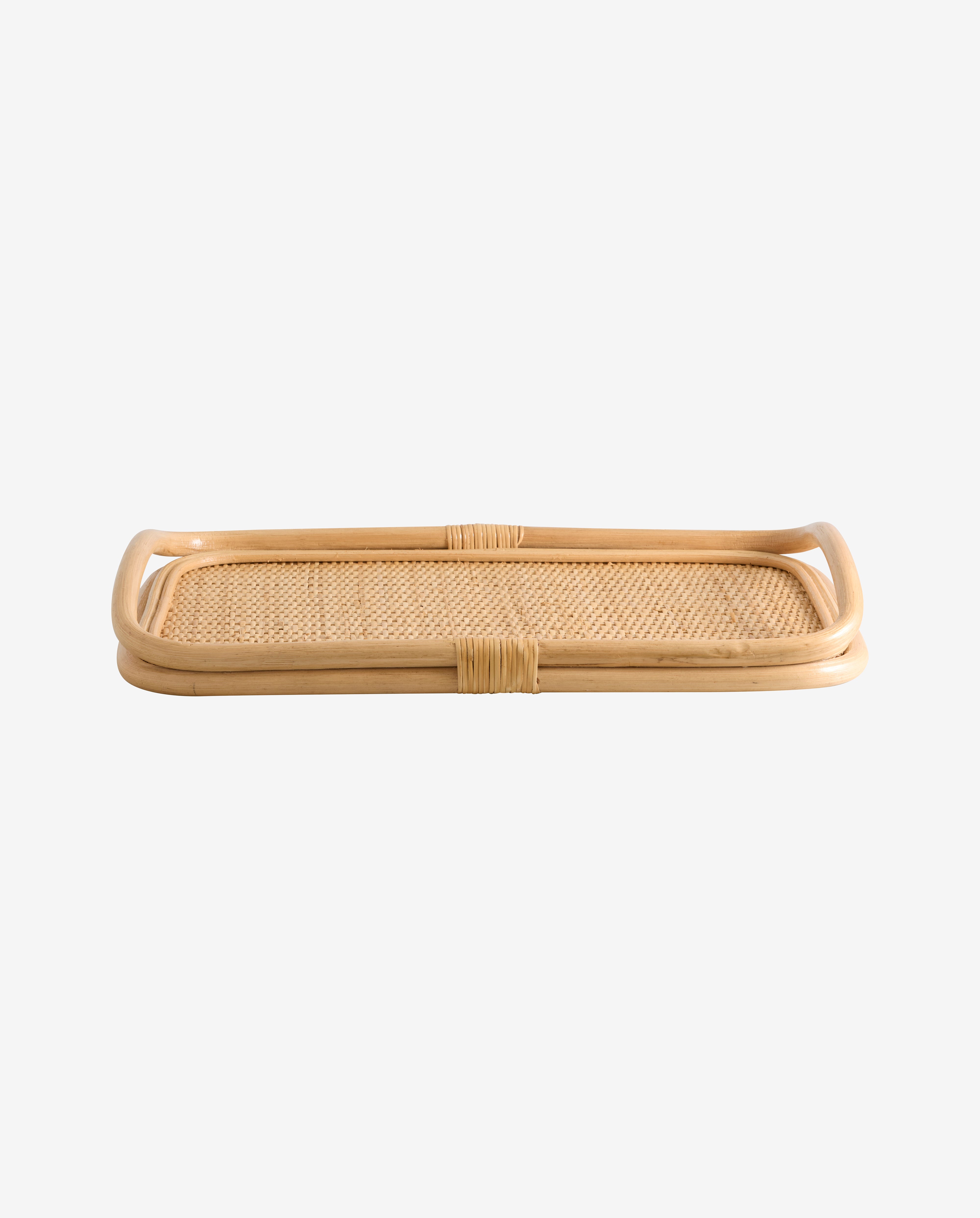 FIGUS Rattan-Serviertablett - Natur
