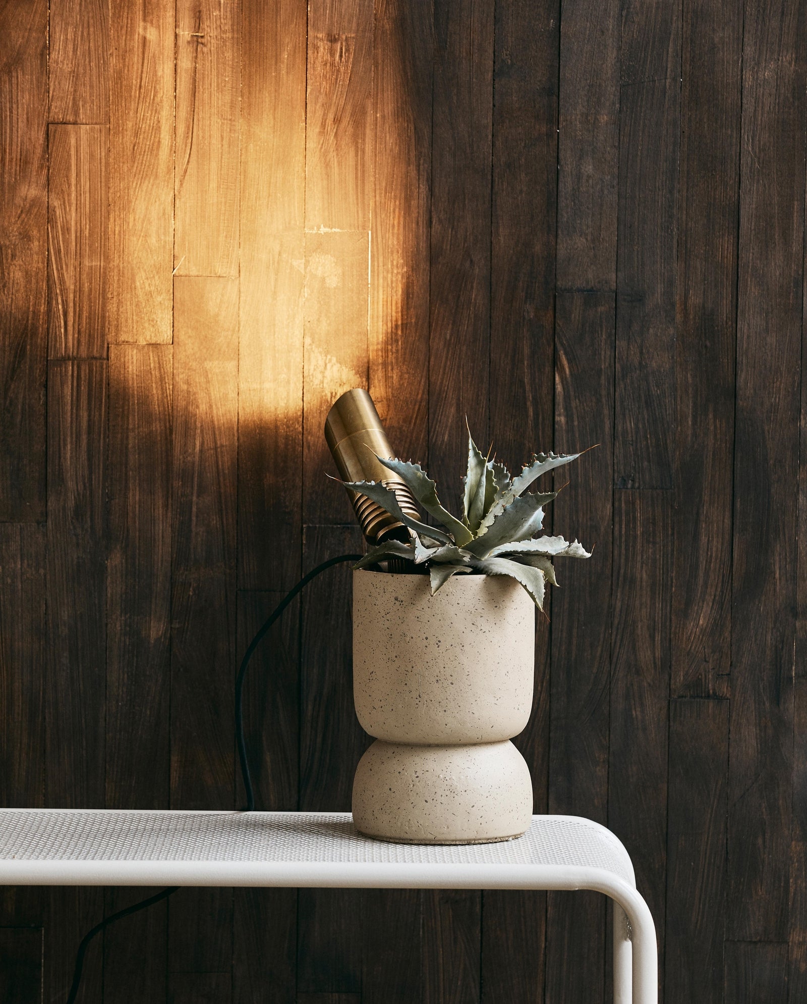 BRAGI Lampe für den Außenbereich, Spike - Messing