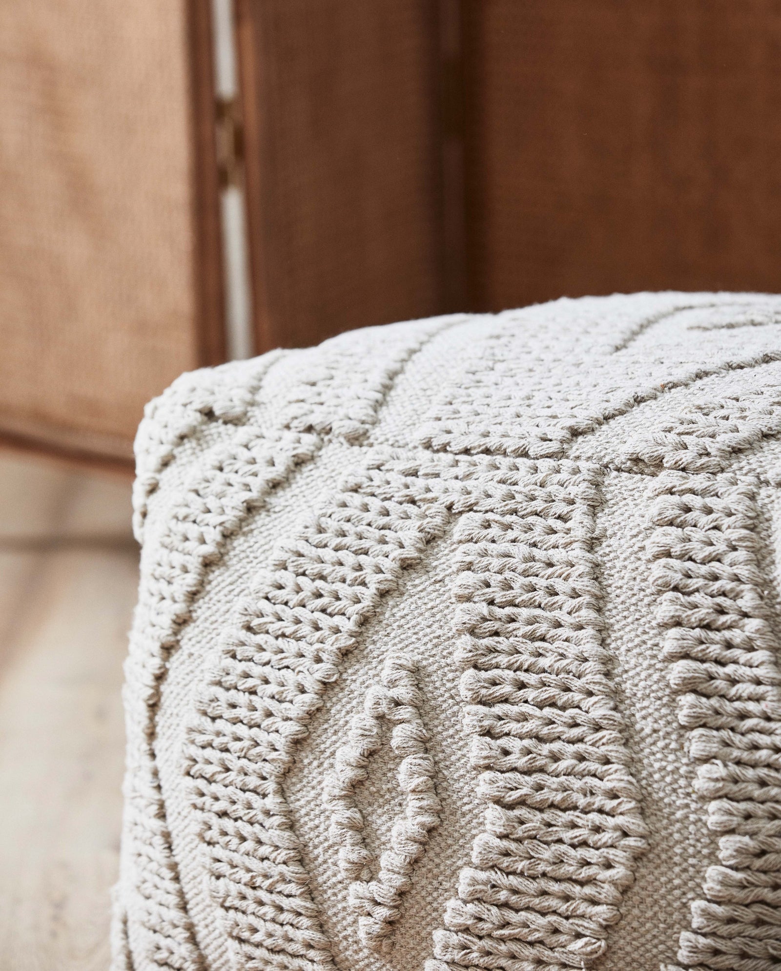 WULAR pouf - off white