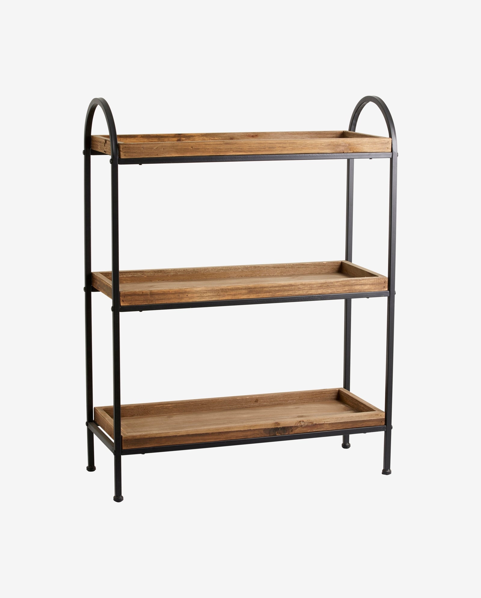 PATNA iron rack wood