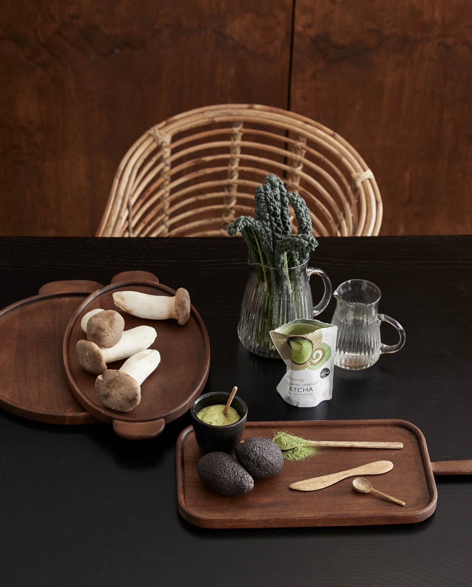 assiette de service CAJUN, longue - nature