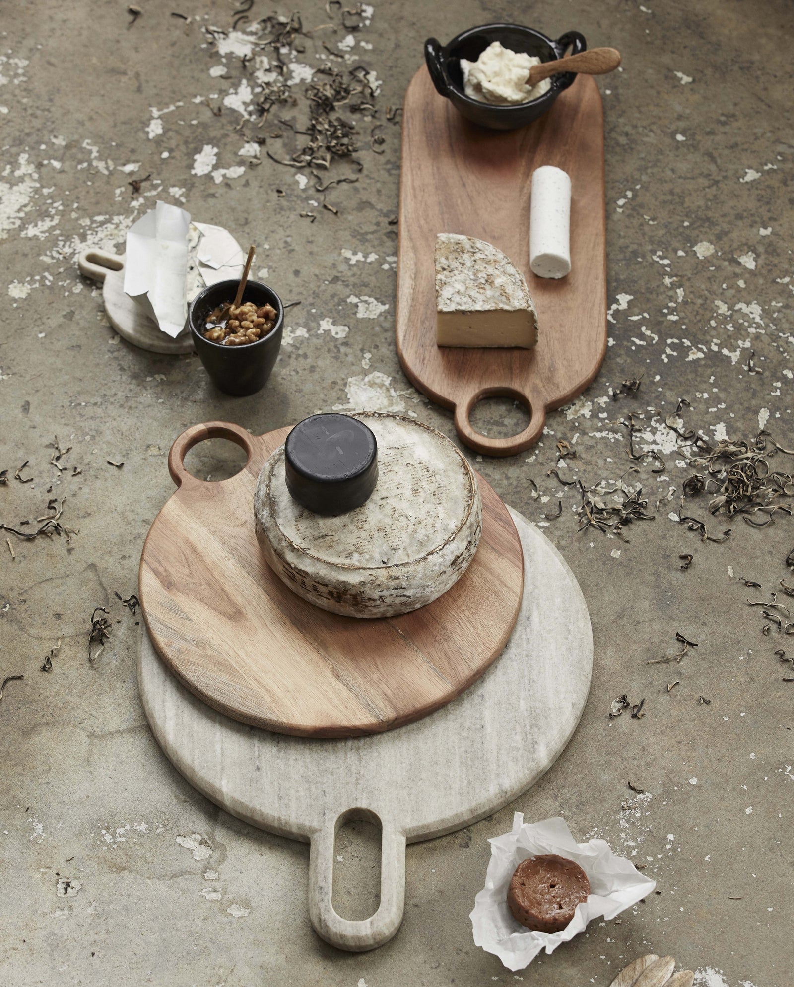 assiette de service HERBAL, longue - nature
