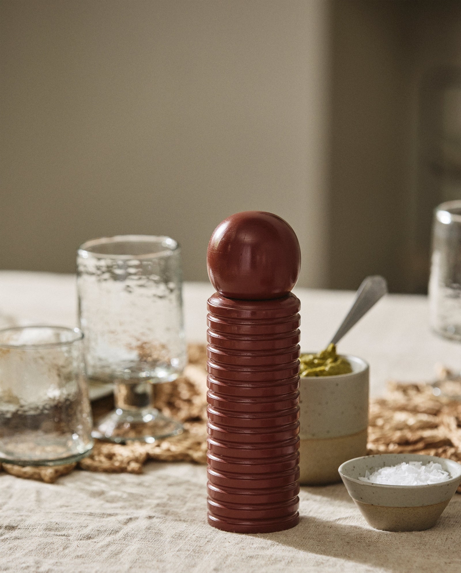 Broyeur RAS, bois d'acacia - rouille