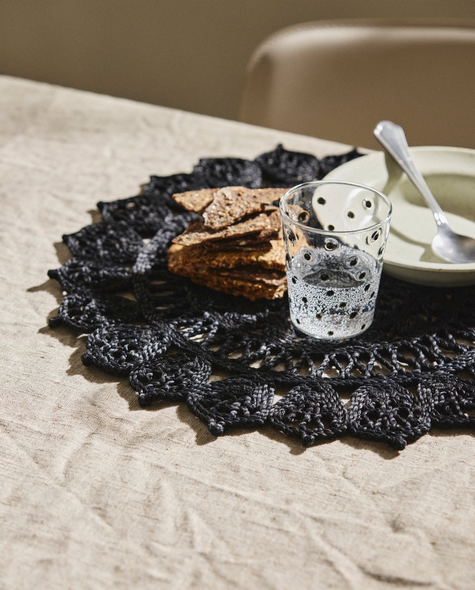 Set de table DOORY - noir
