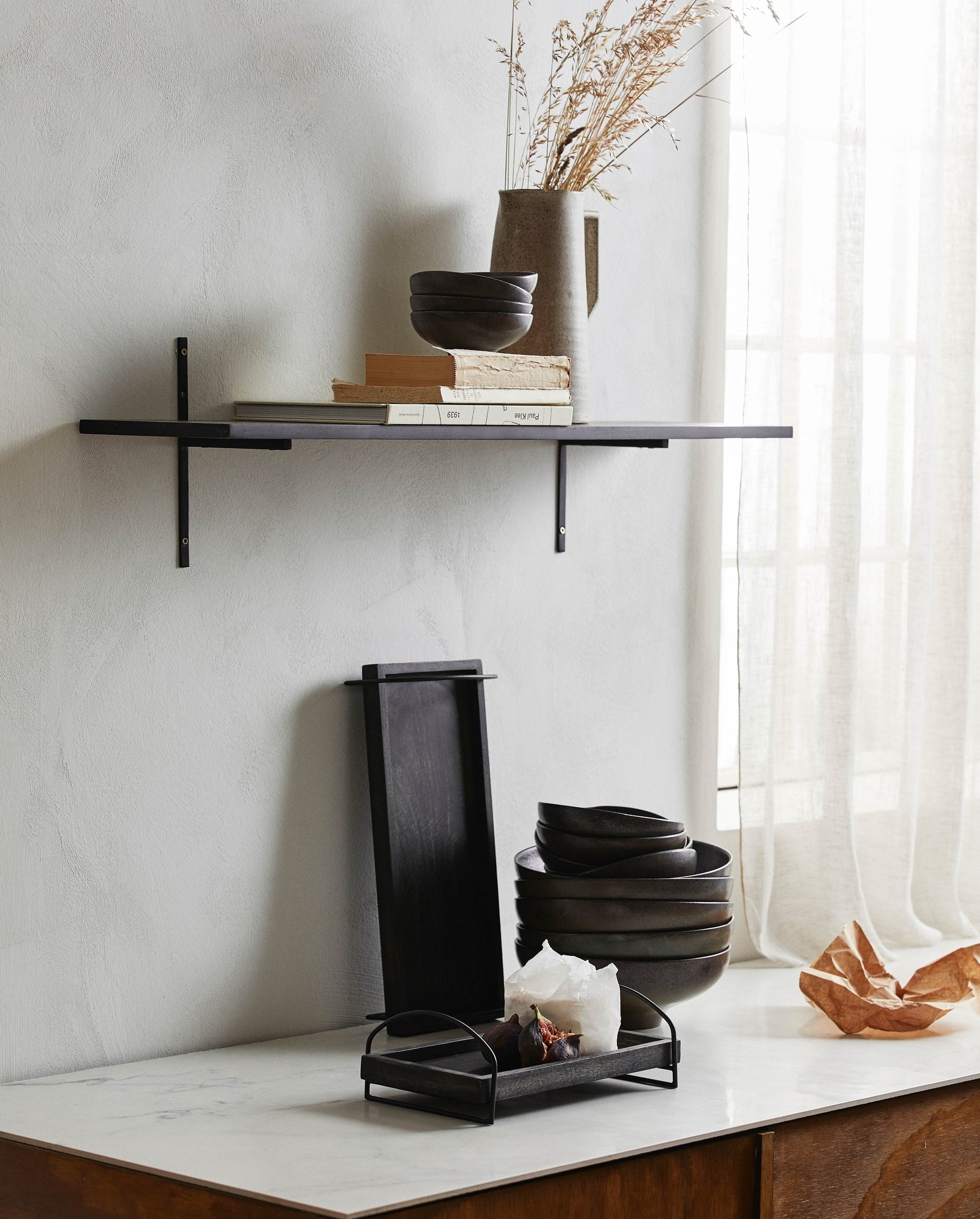 ROMSOE tray, S - black