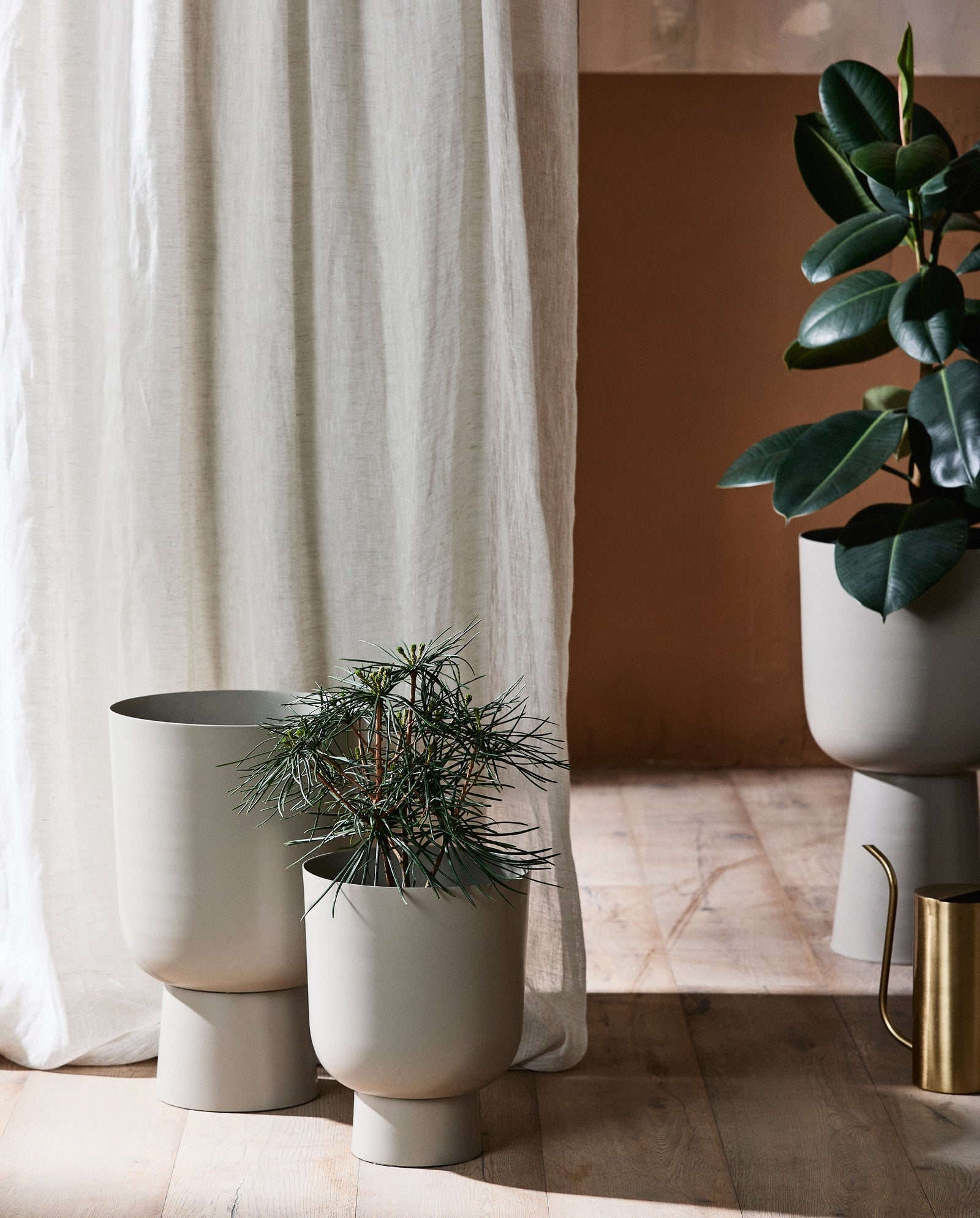 GALOA urtepotte, s - beige