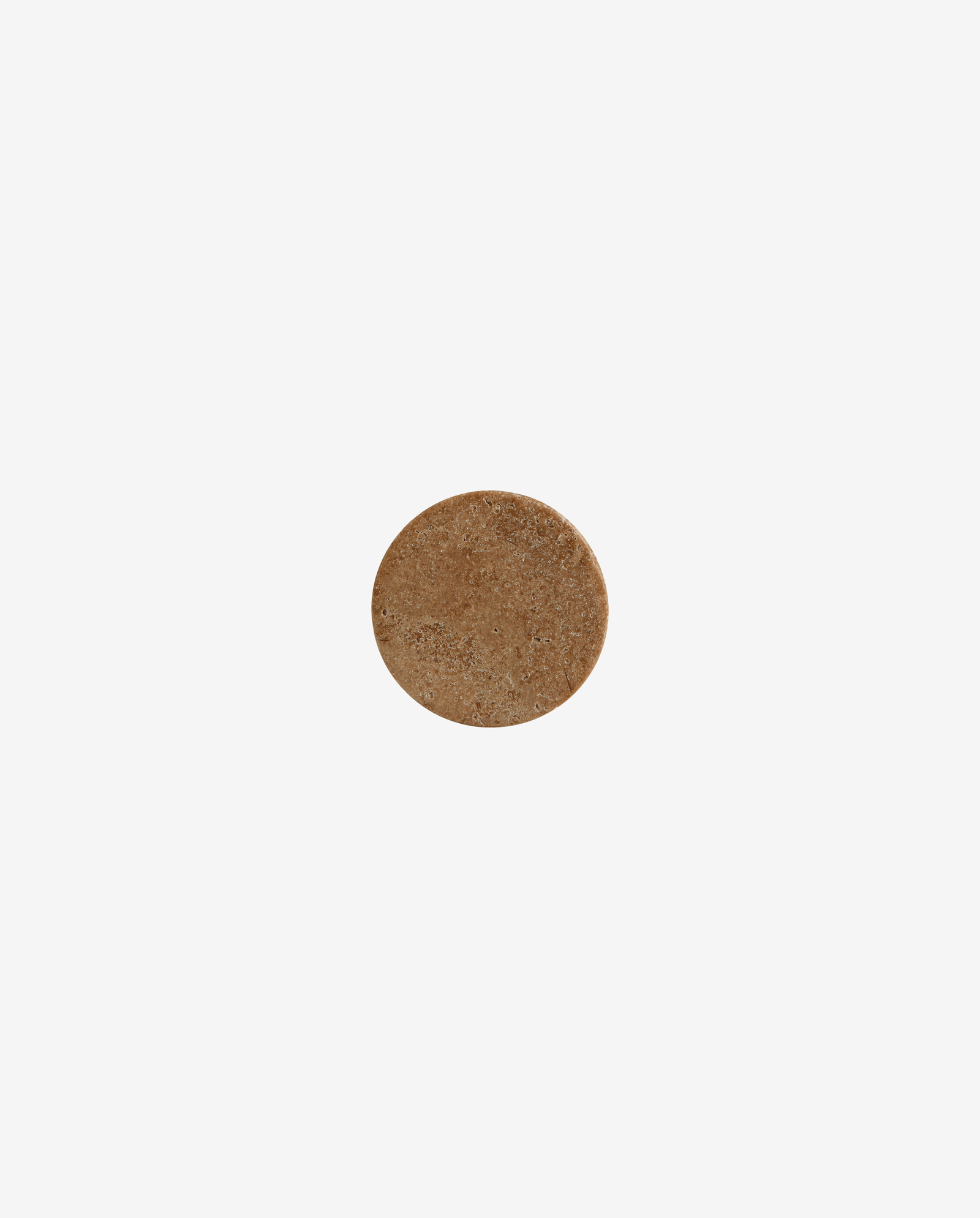 LAKOLK knob, travertine - ivory