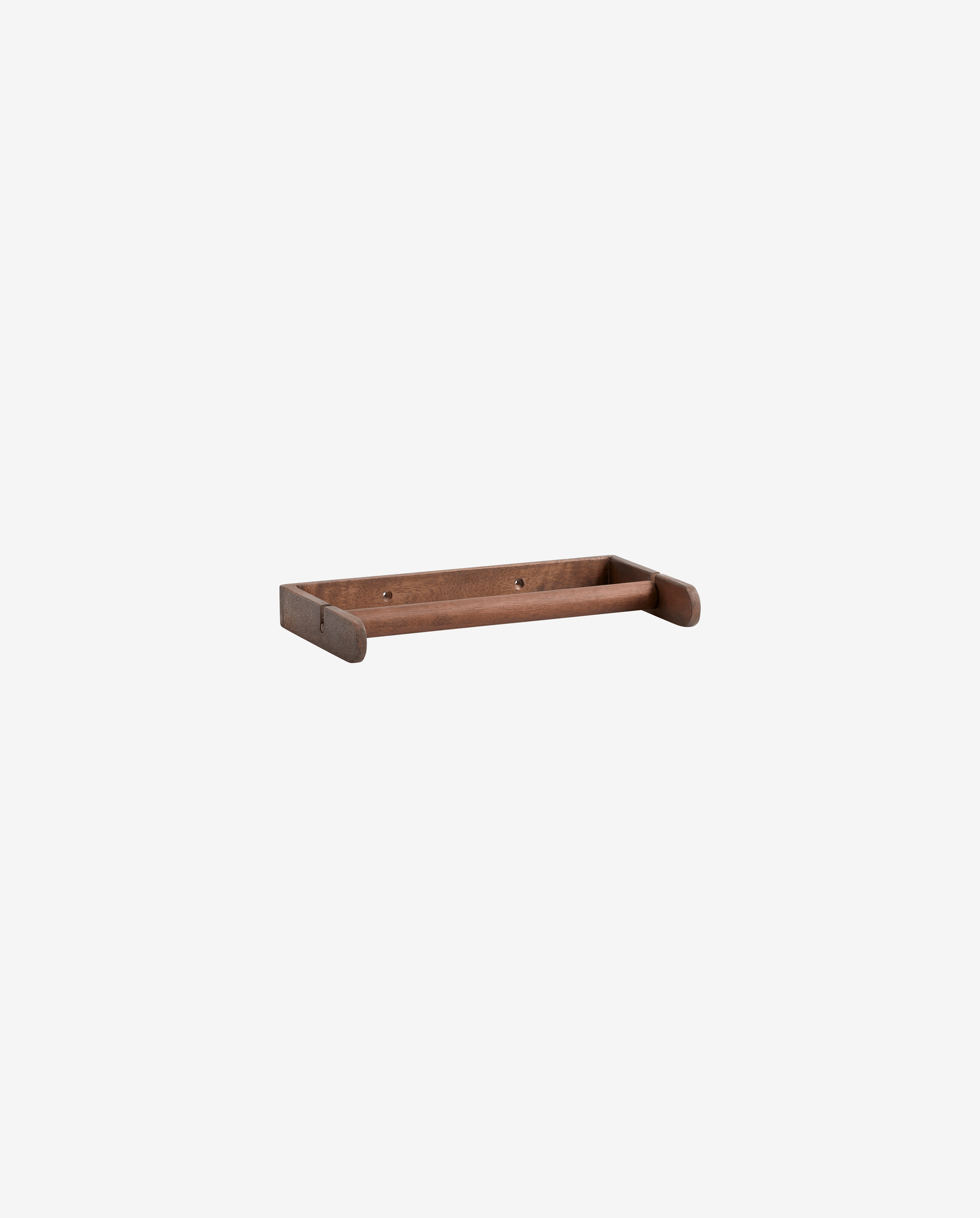 Support de papier essuie-tout ZATON, bois - nature