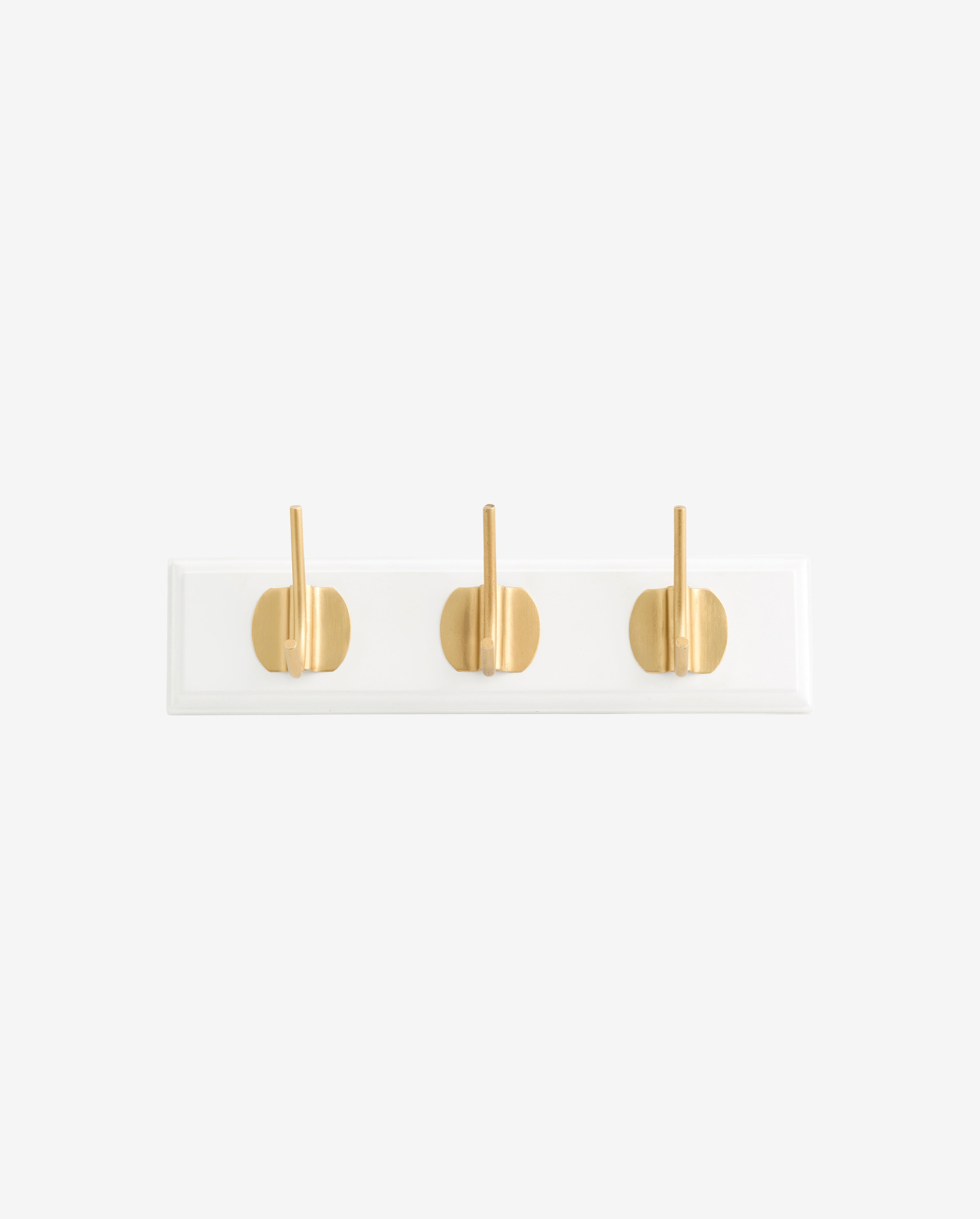 EDGY coat rack, 3 hooks - white