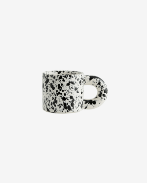 JOSE tasse avec éclaboussure - noir