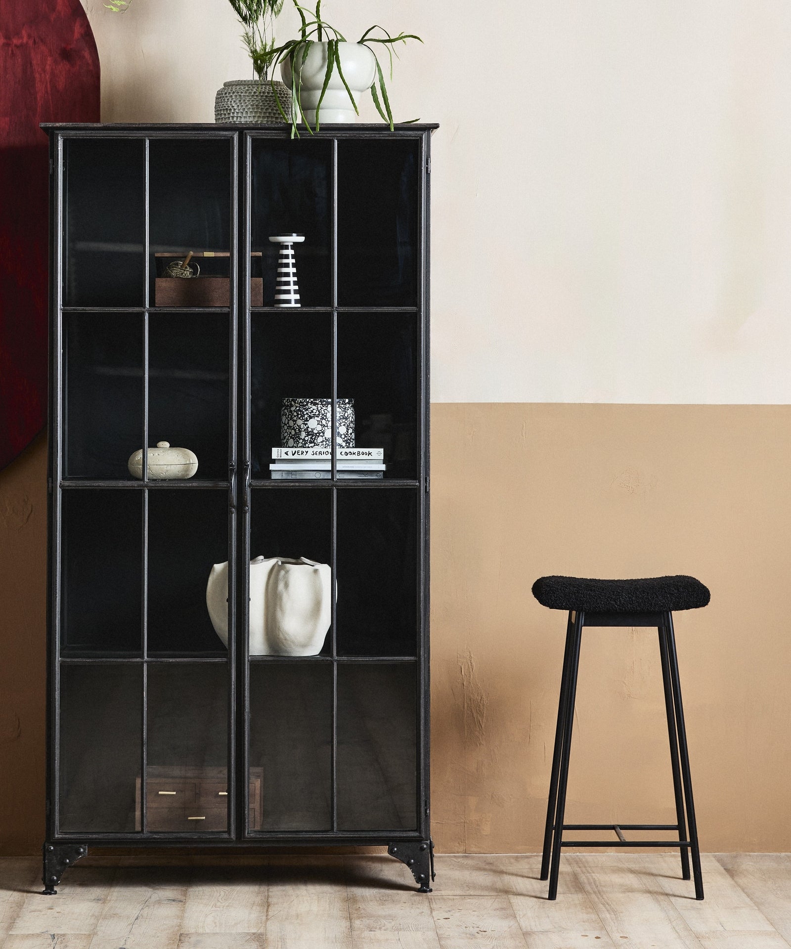 ZALA bar stool - black