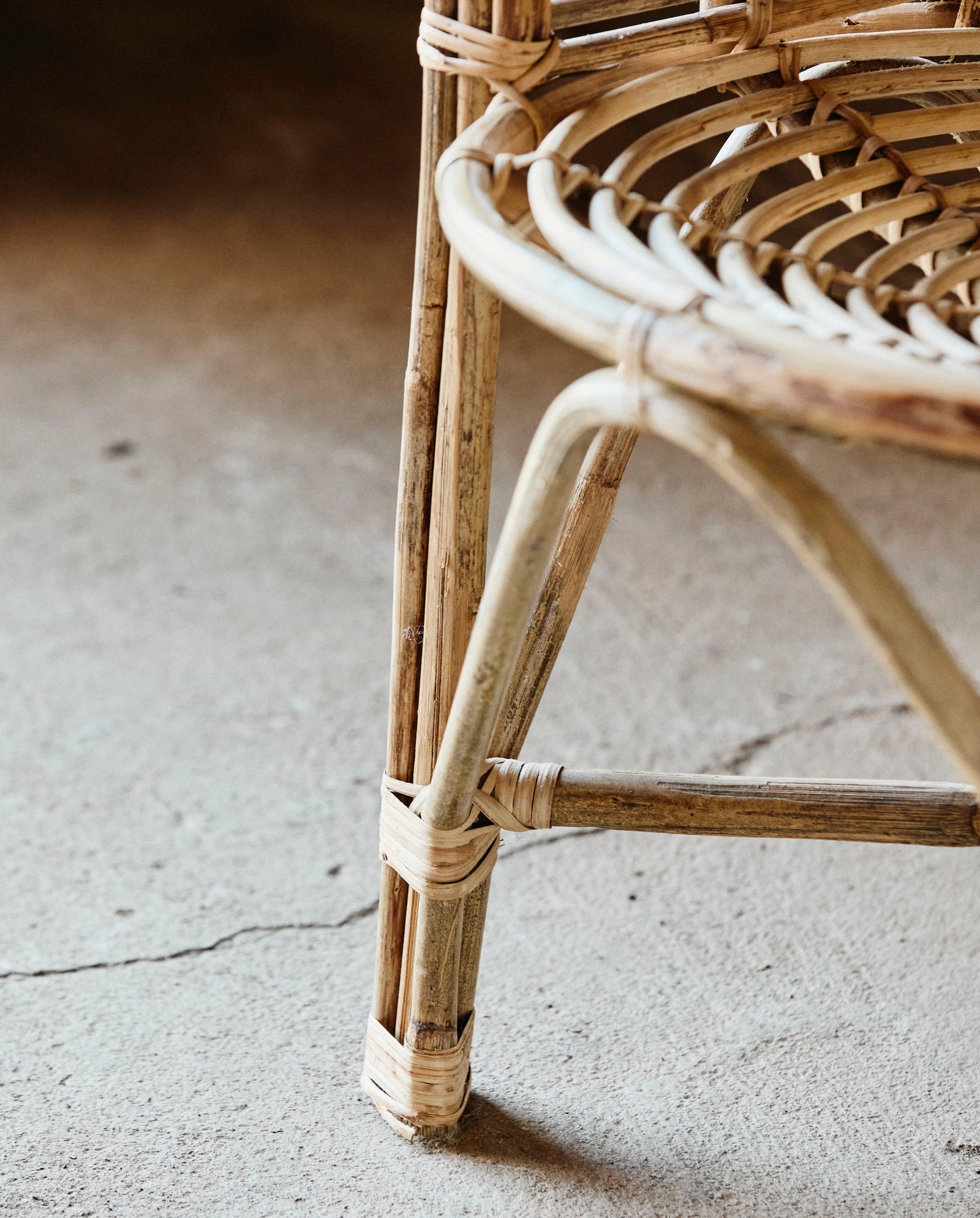 CANIA bamboo chair - natural