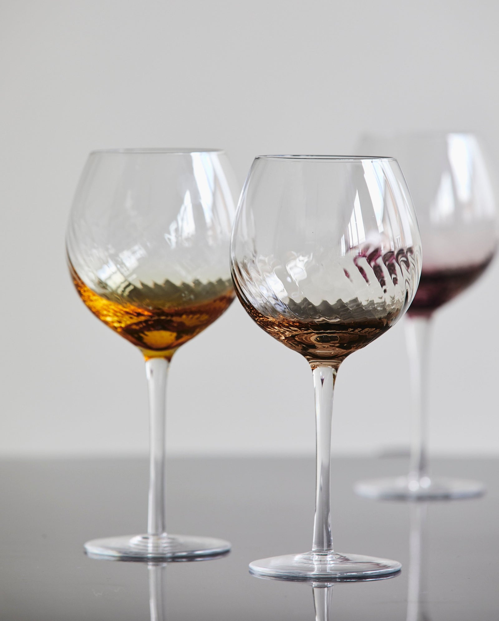 Verre à vin GARO - marron