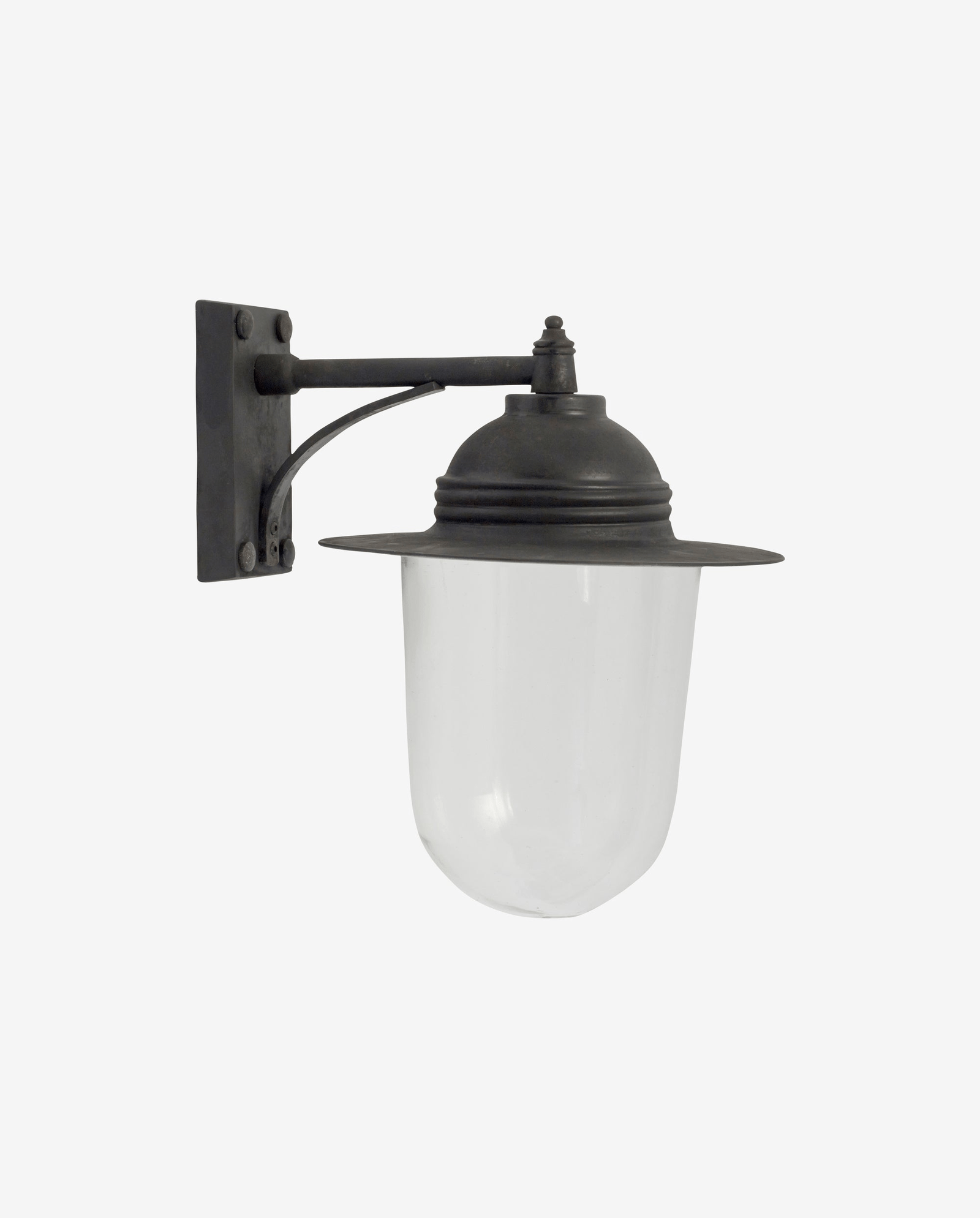 Außenlampe für die Wand - schwarze Ausführung