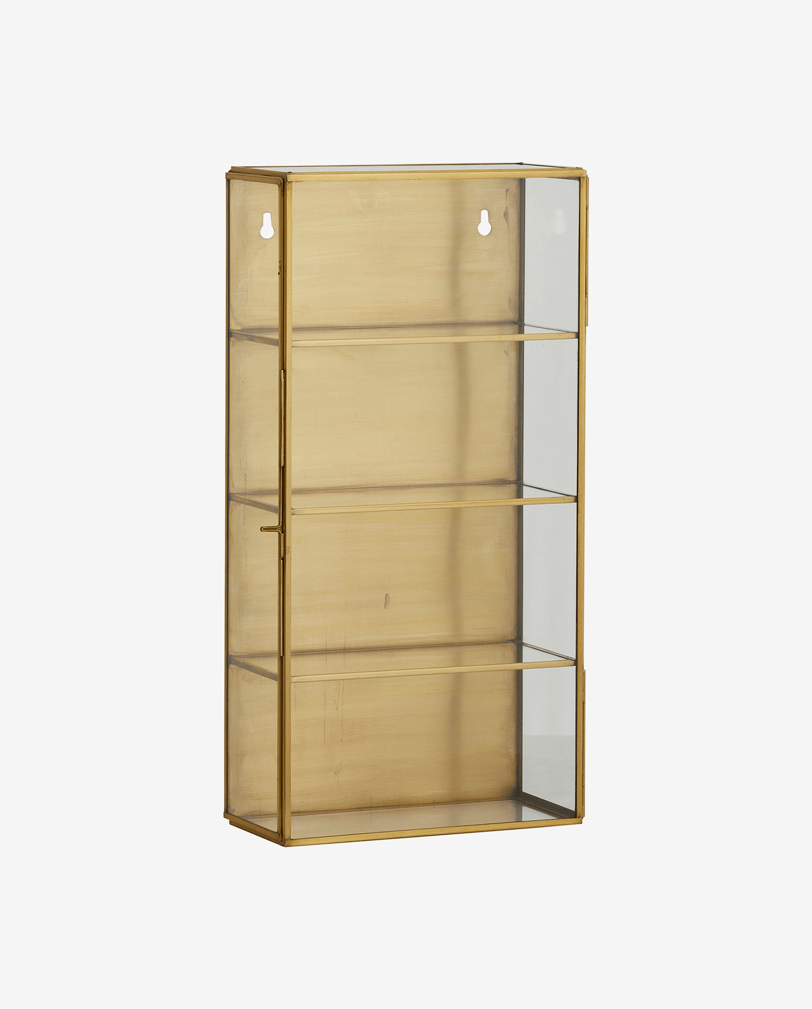 ADA wall cabinet, S, 3 shelves - golden finish