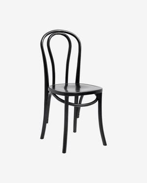 BISTRO chair - shiny black