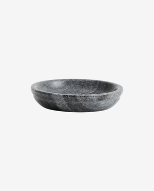 Petit bol, marbre noir/gris