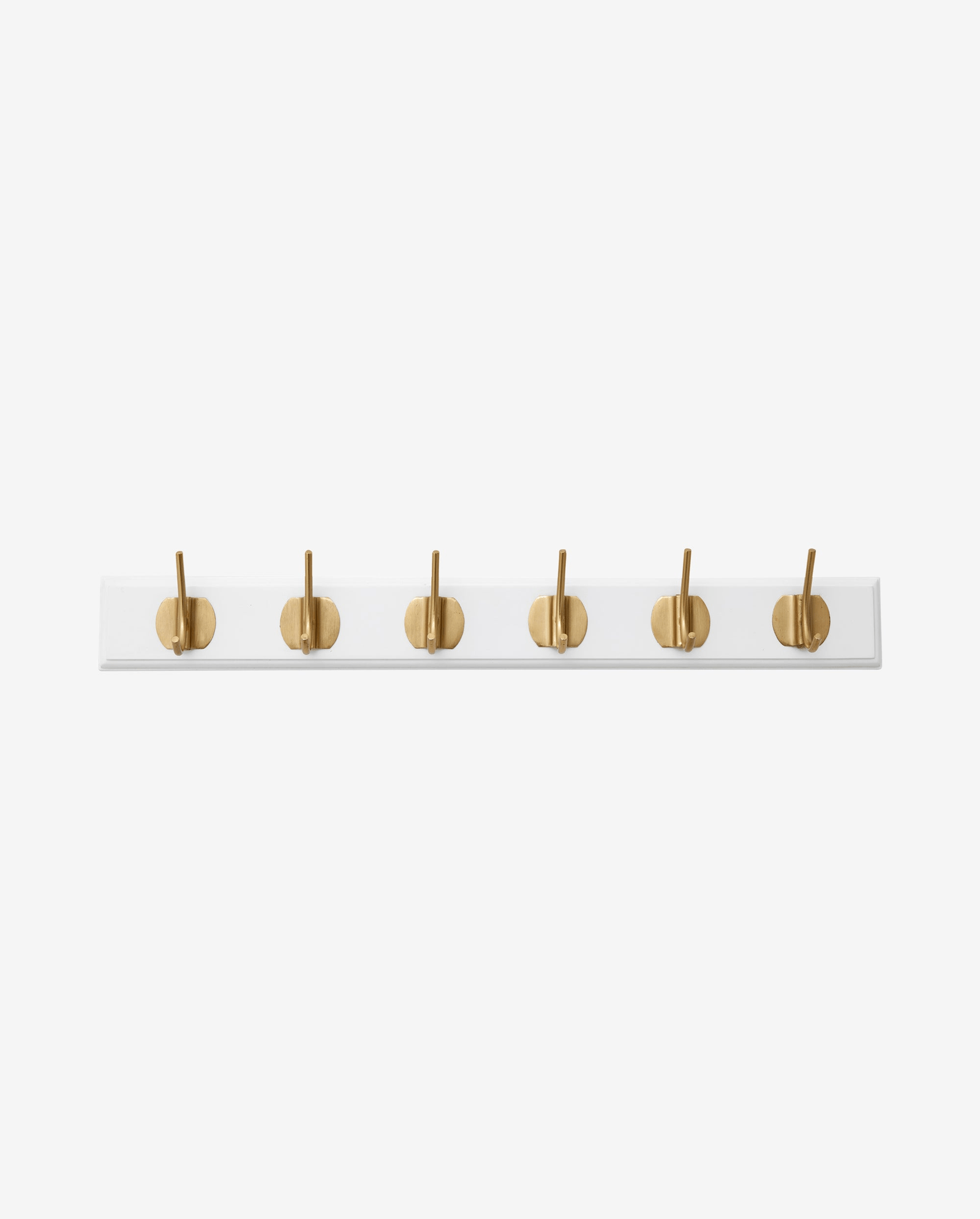 EDGY Garderobenständer, 6 Haken - weiß